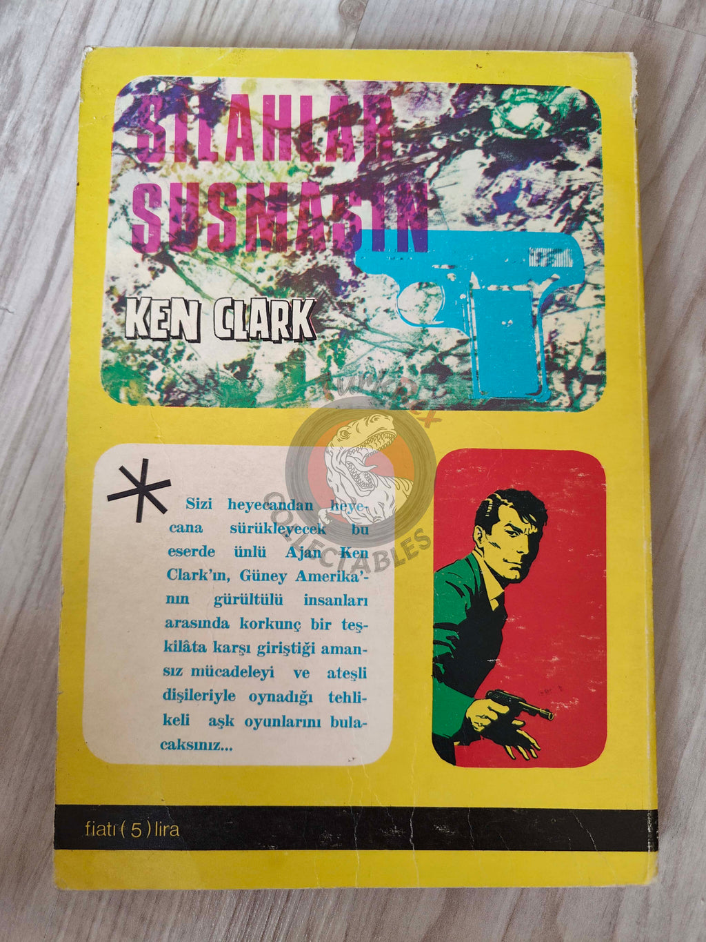 Paul Kenny – Ken Clark Agent Secret FX 18 Francis Coplan Turkish Book Turkey