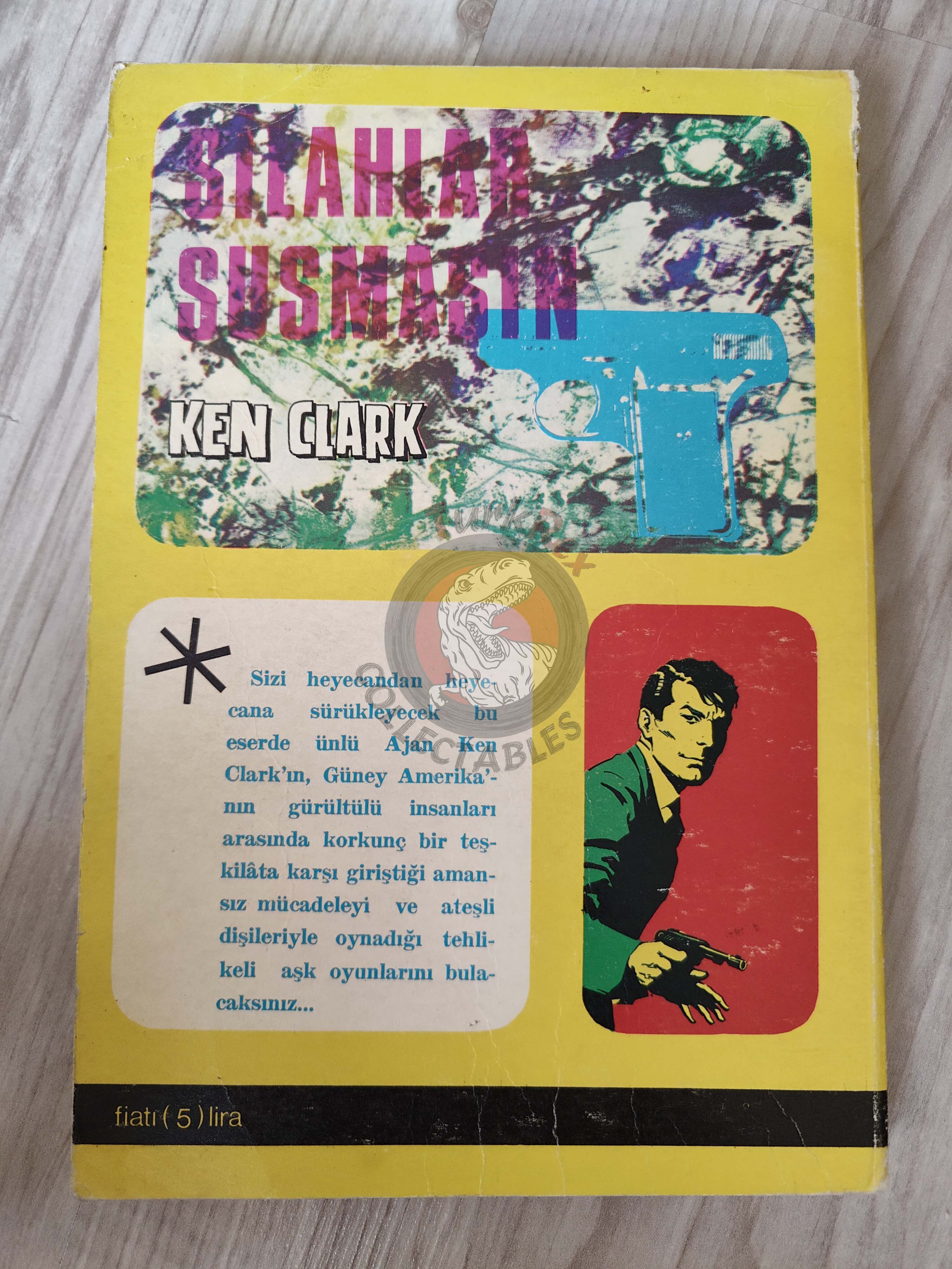 Paul Kenny – Ken Clark Agent Secret FX 18 Francis Coplan Turkish Book Turkey