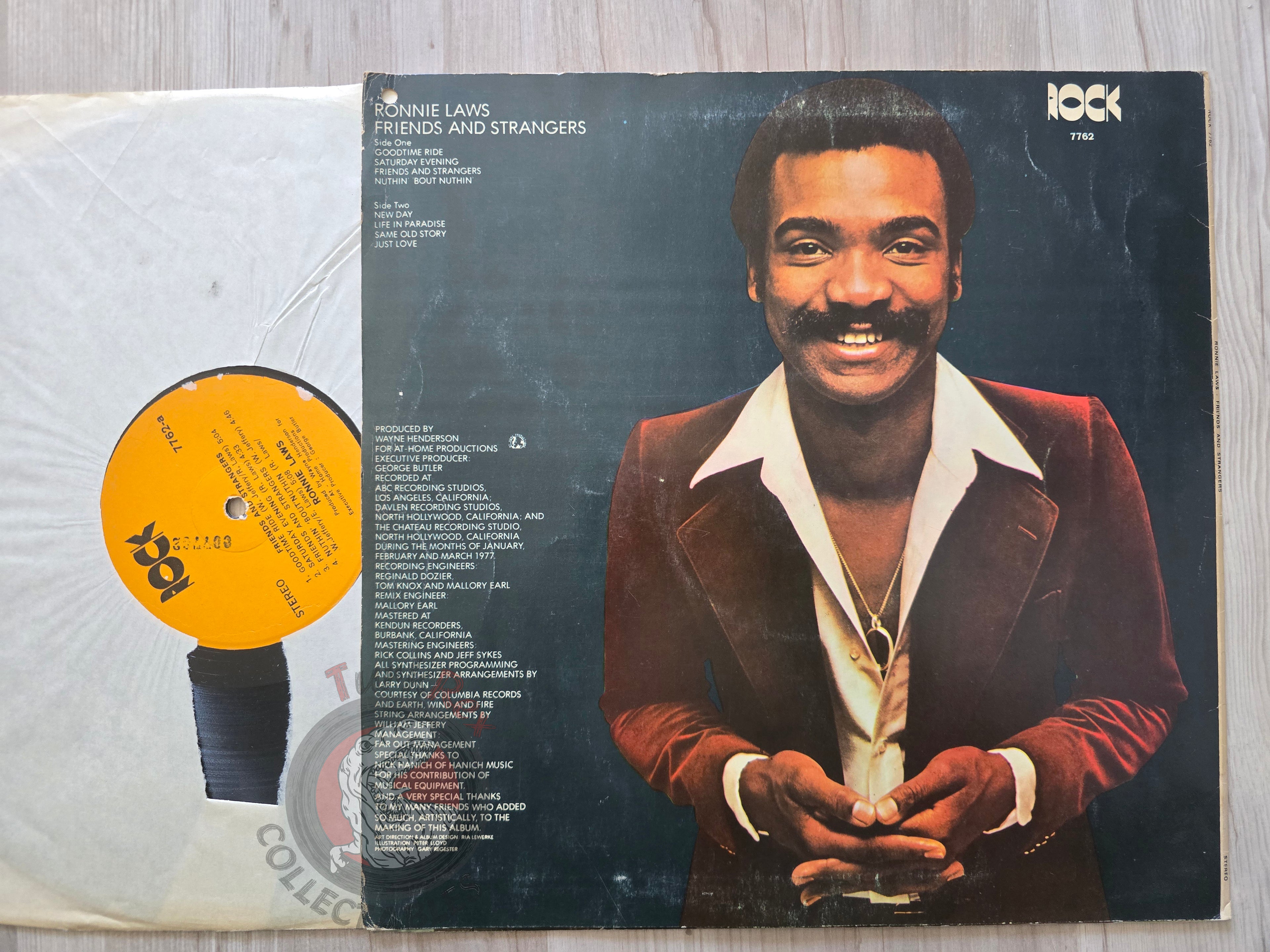Ronnie Laws – Friends And Strangers Turkish Pressing Vinyl Turkey Edition