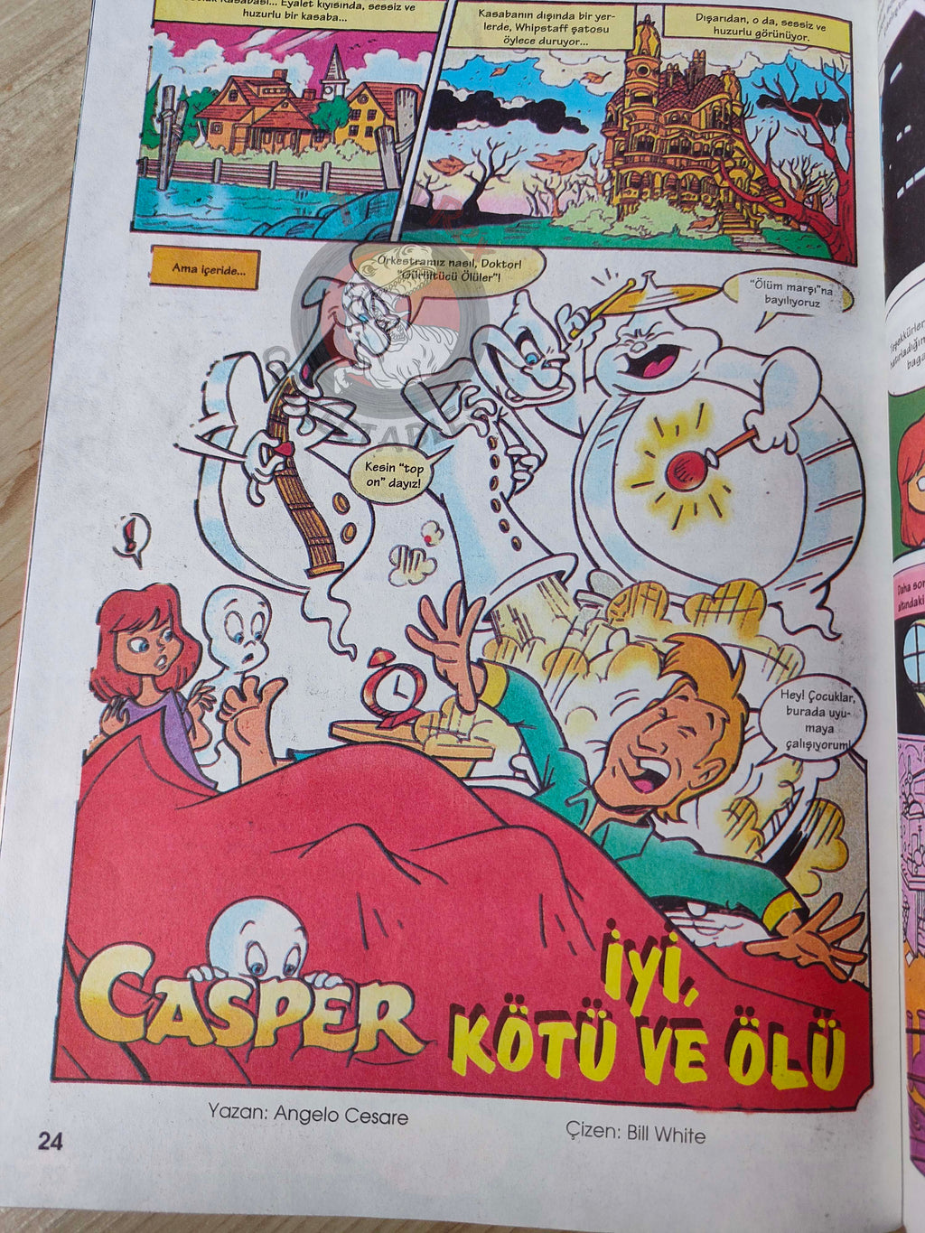 Casper the Friendly Ghost – Issue #5 1996 Turkish Comic Turkey