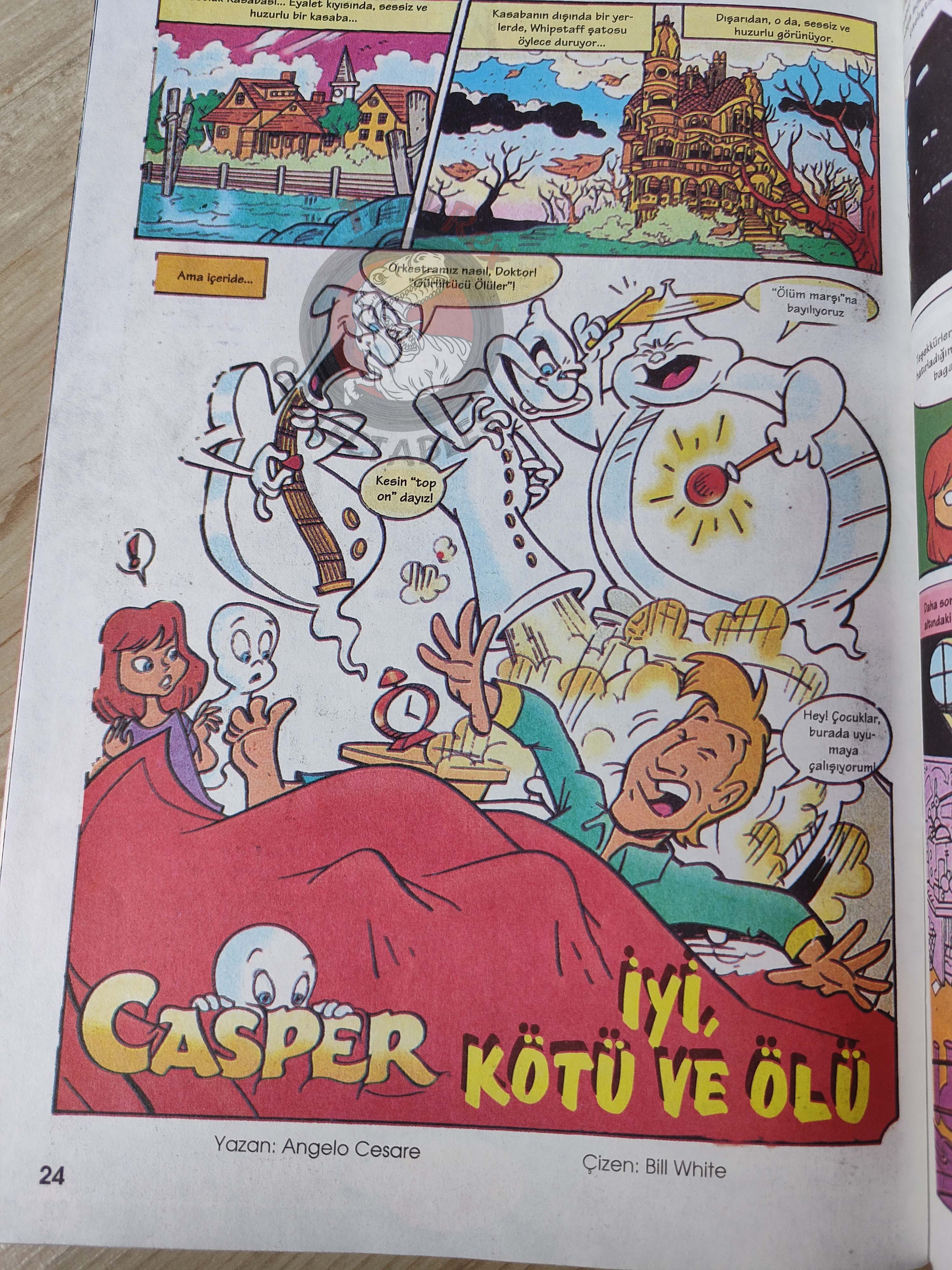 Casper the Friendly Ghost – Issue #5 1996 Turkish Comic Turkey