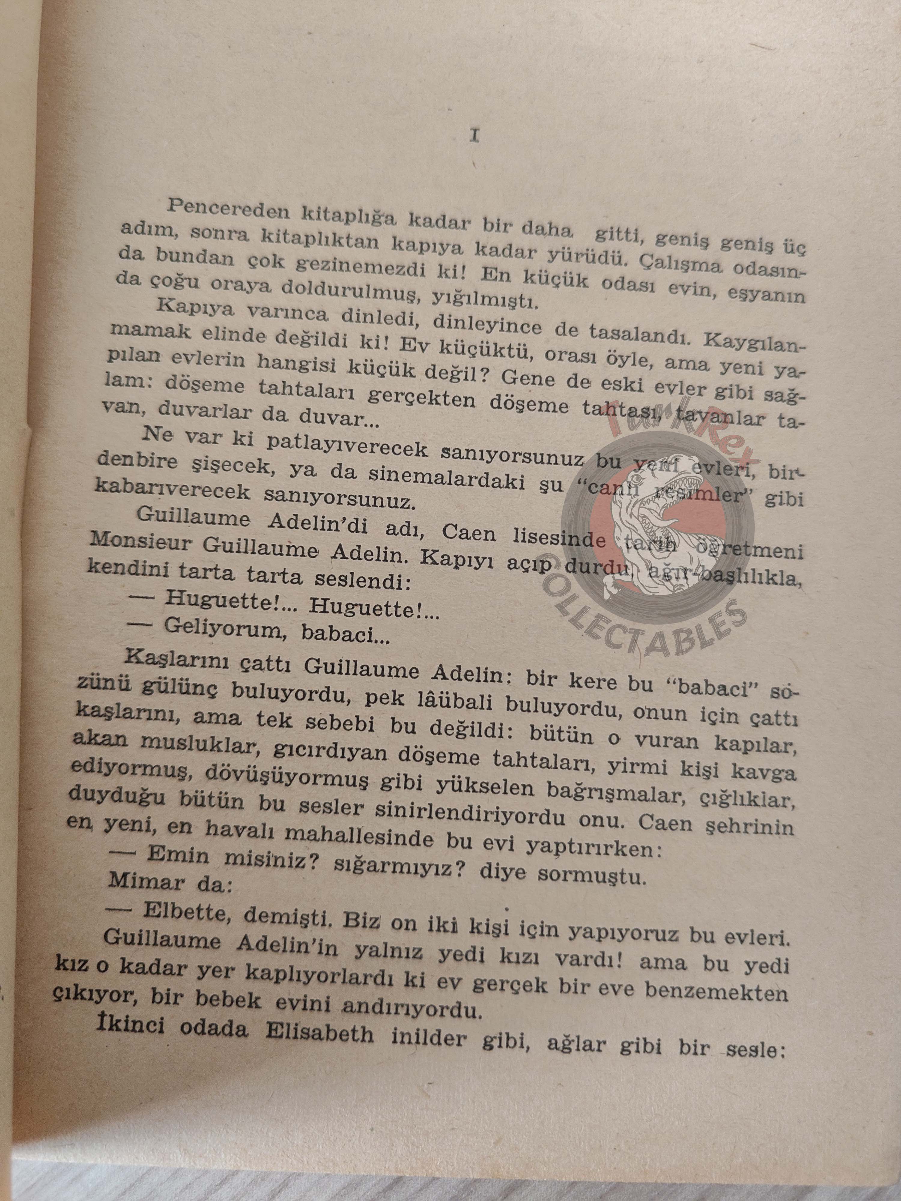 Georges Simenon – Maison des Sept Jeunes Filles 1960 1st Turkish Book Turkey