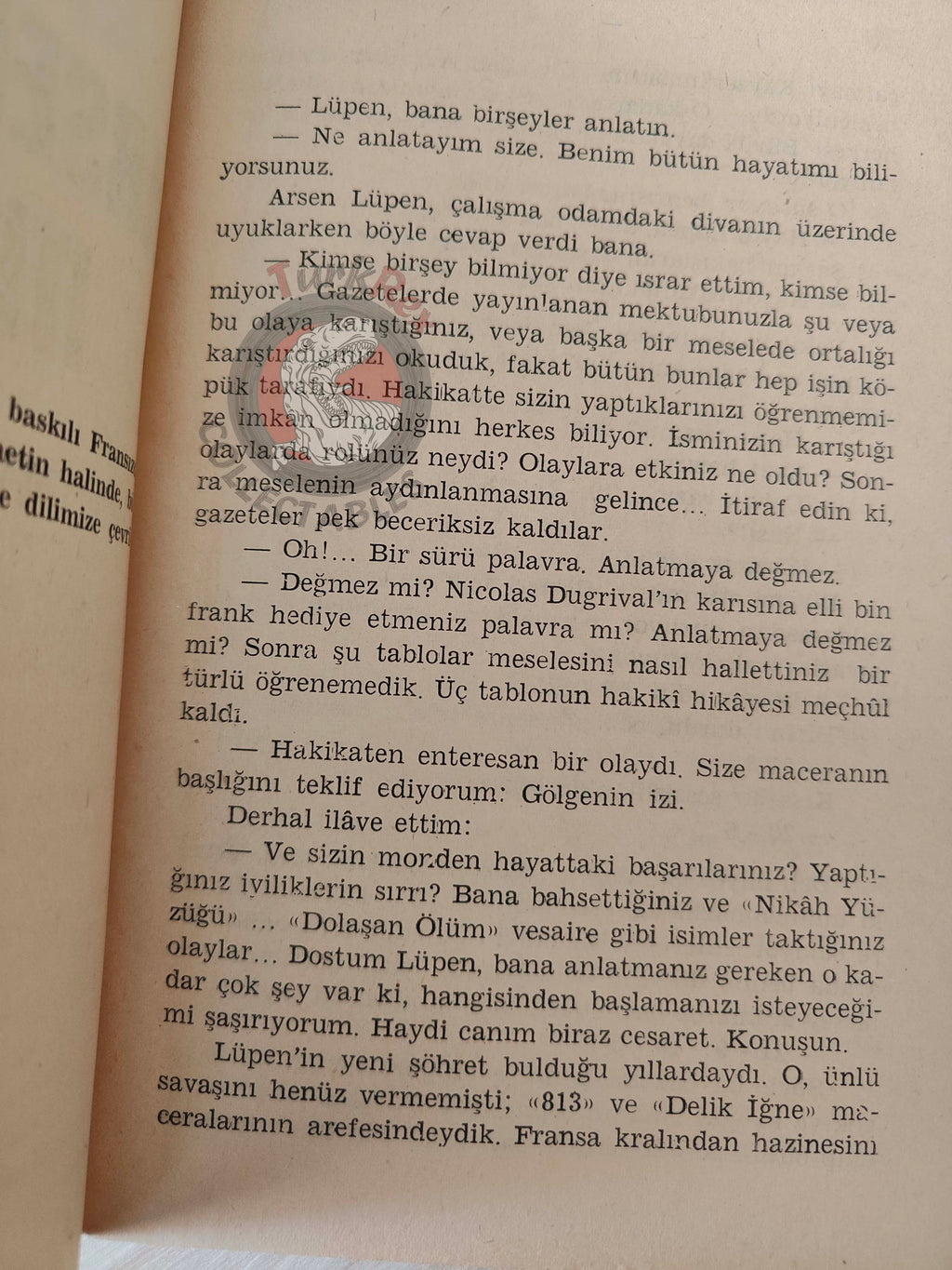 Arsène Lupin #1 Les Confidences d’Arsène Lupin 1972 Turkish Book Turkey Maurice Leblanc
