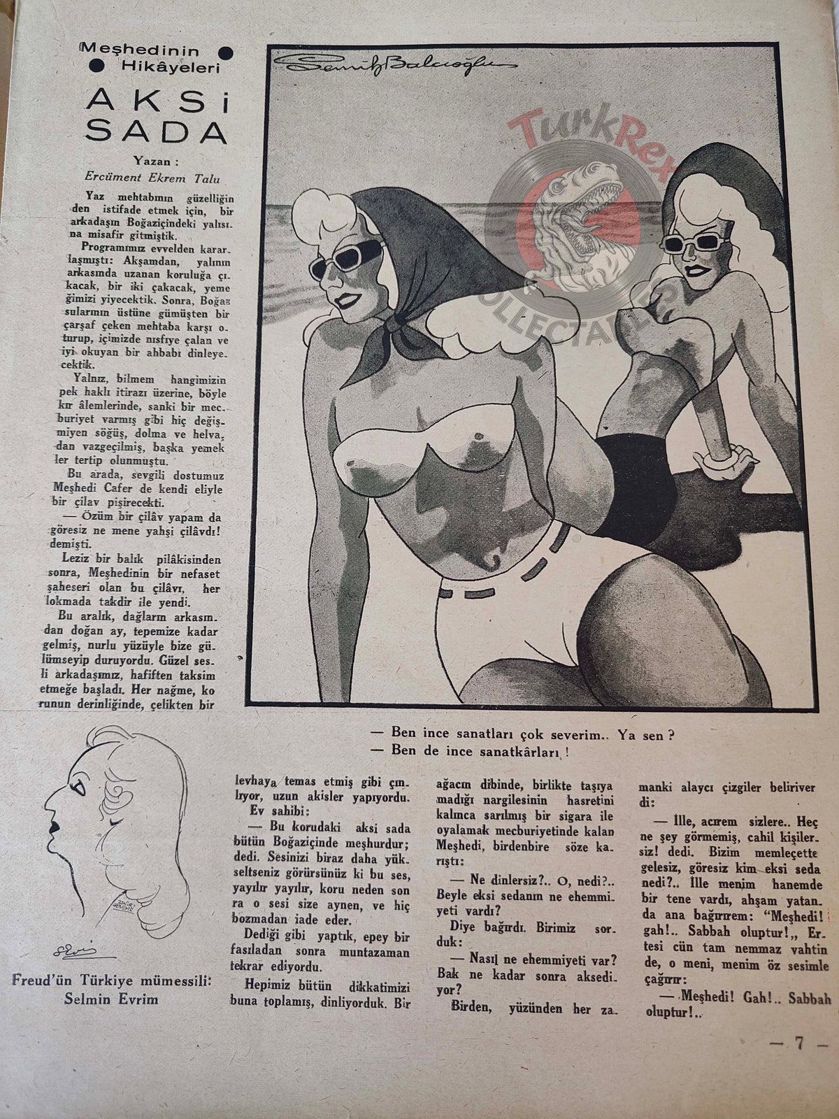 Akbaba 1944 Humor Magazine Turkish Turkey Winston Churchill Germany WW2 era Britain Winston Churchill