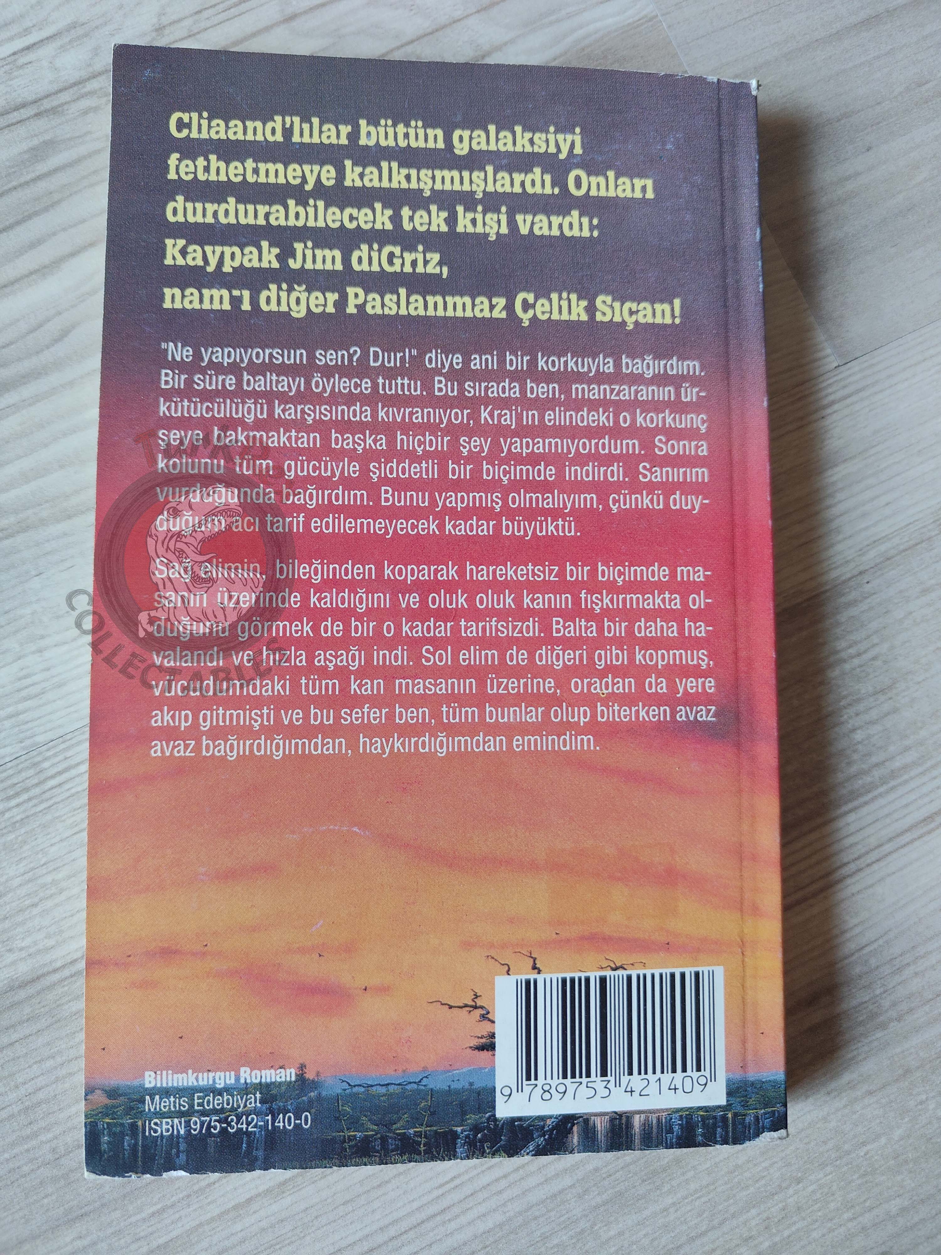Harry Harrison – Stainless Steel Rat’s Revenge 1997 1st Turkish Book Turkey