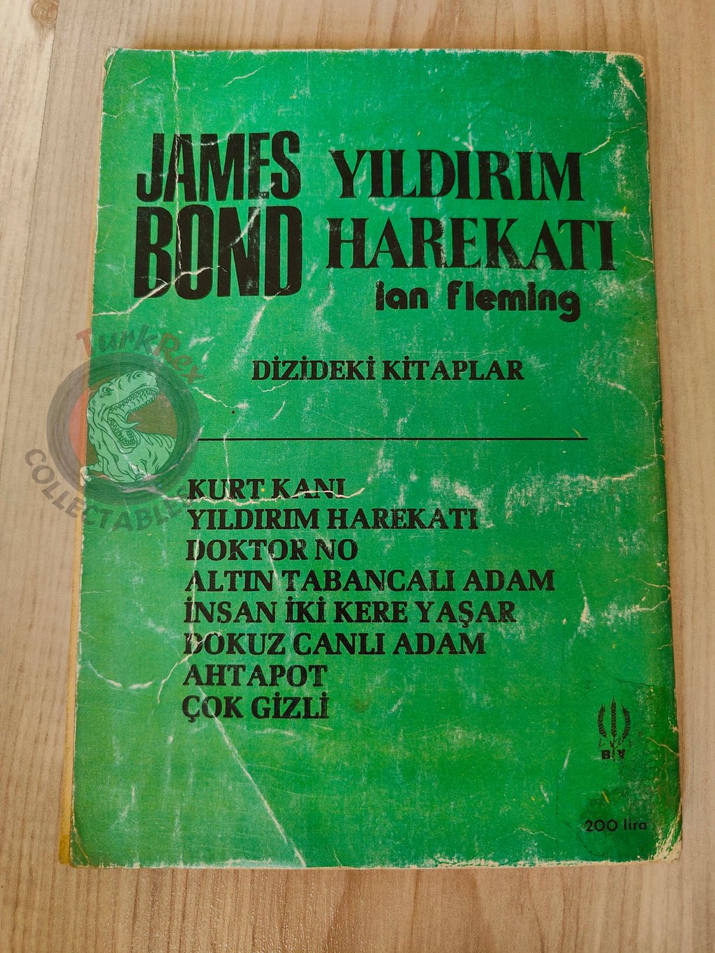 James Bond - Thunderball 1983 Turkish Book Turkey Ian Fleming