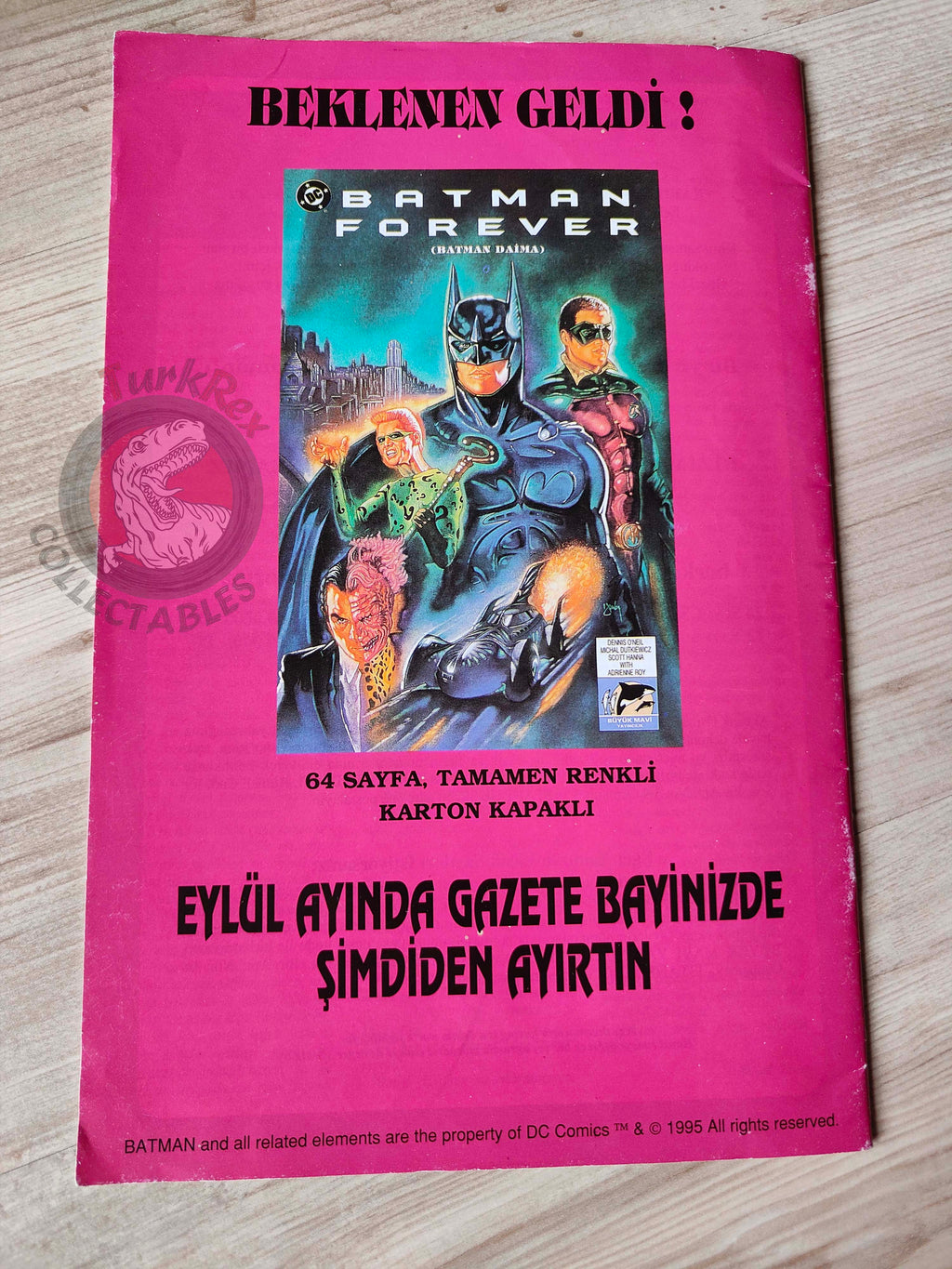 Batman: Knightfall #5 1995 Turkish Comic Turkey #494
