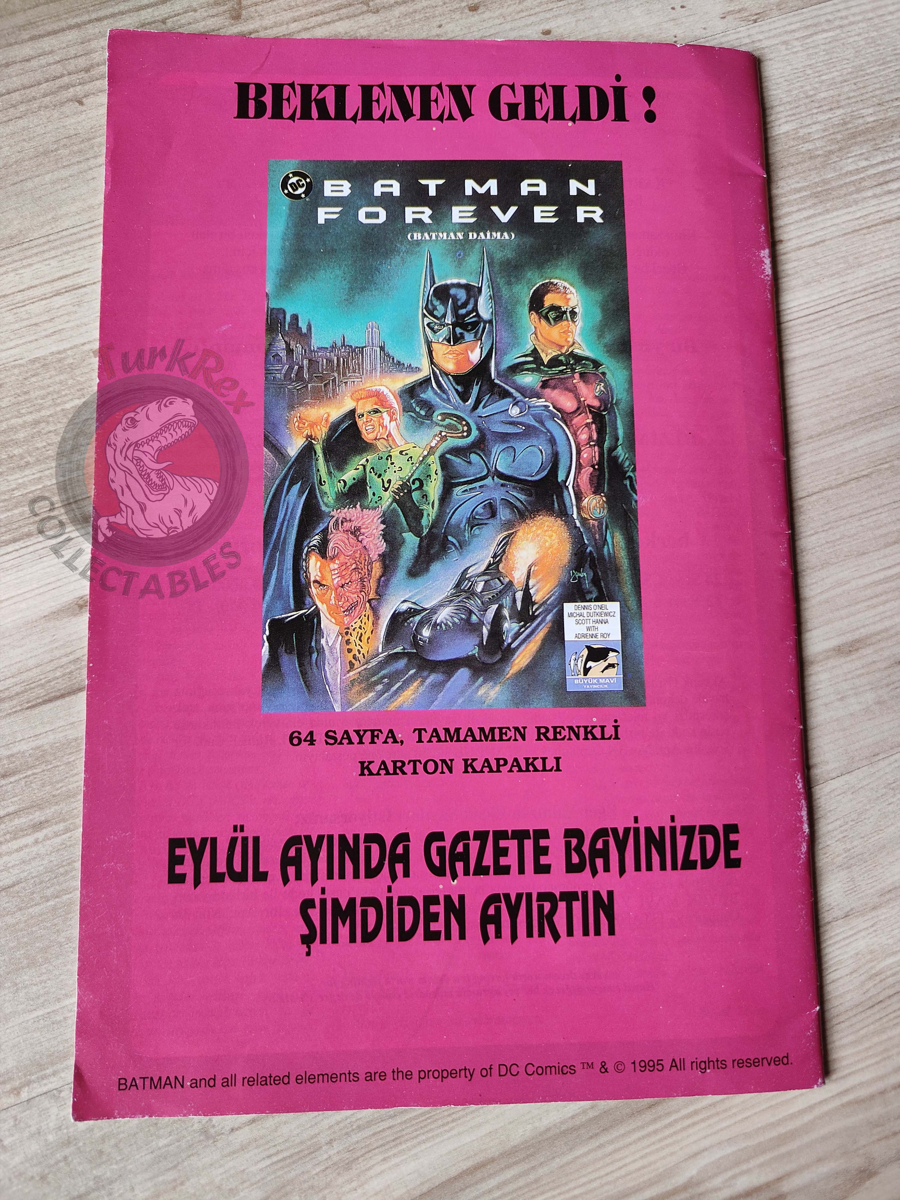 Batman: Knightfall #5 1995 Turkish Comic Turkey #494