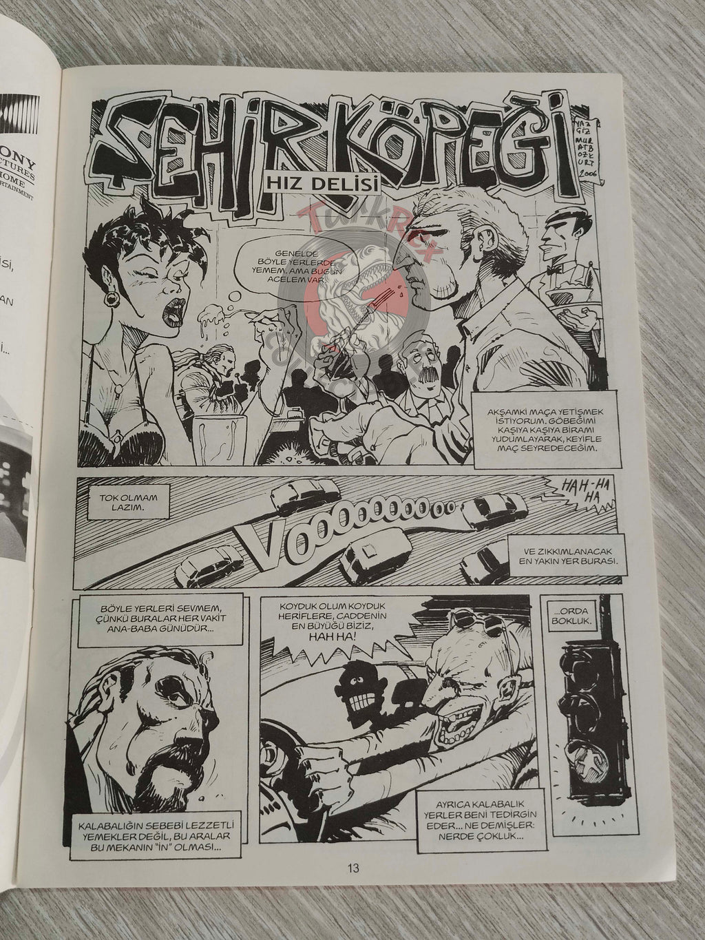 Rodeo Strip 2006 Dylan Dog Turkish Comic Mag Turkey Final Fantasy VII: Advent Children