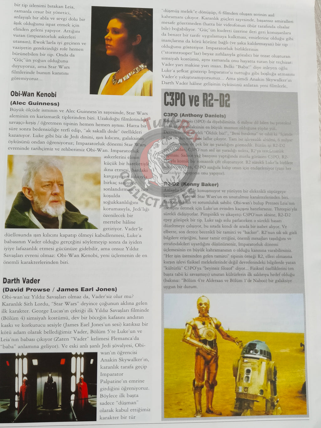 Star Wars – Episode I: The Phantom Menace 1999 Special Companion Book Turkish Turkey