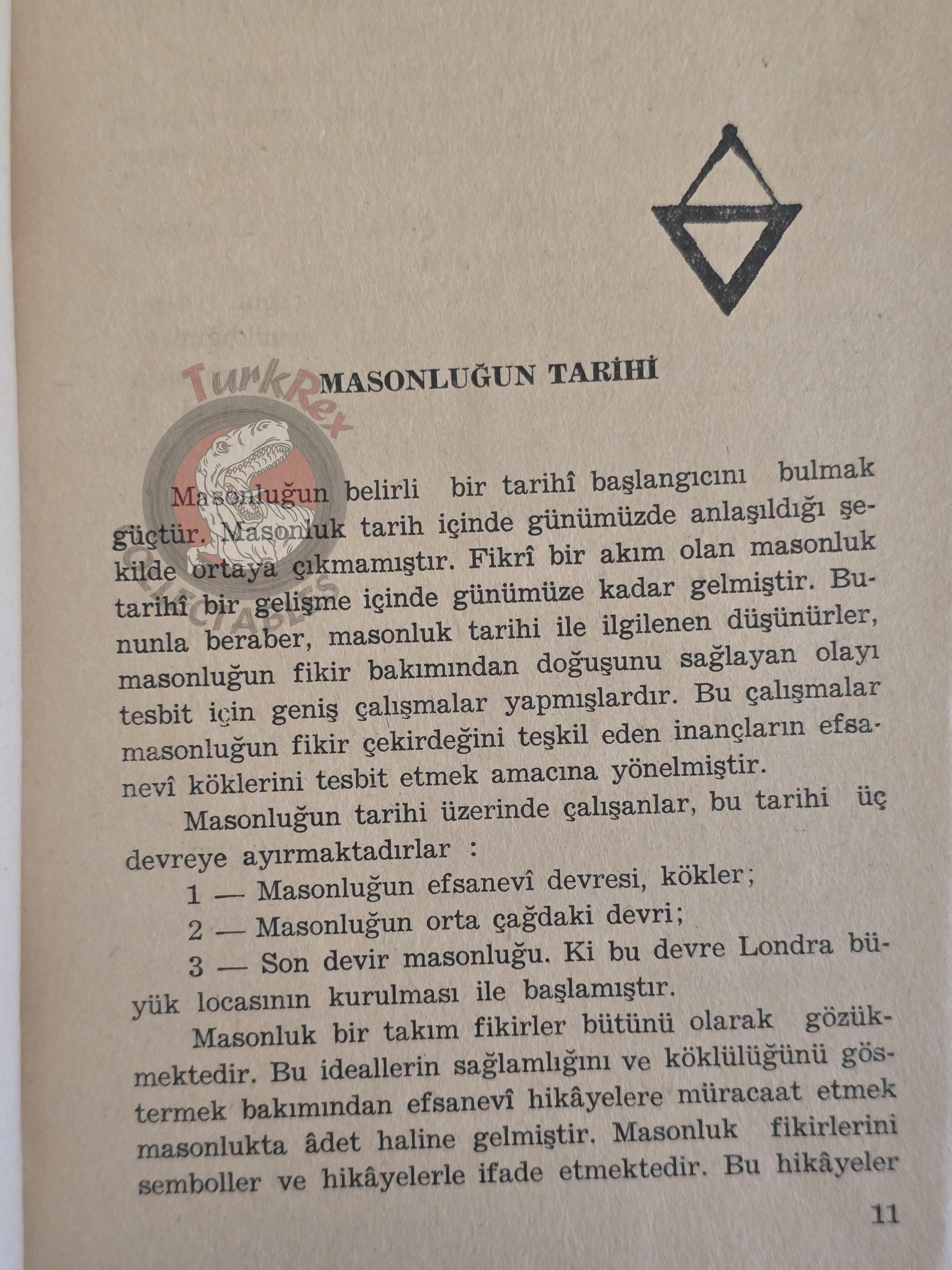 Freemasonry in the World and in Turkey 1965 Turkish Book Masonic Masons Illustrated