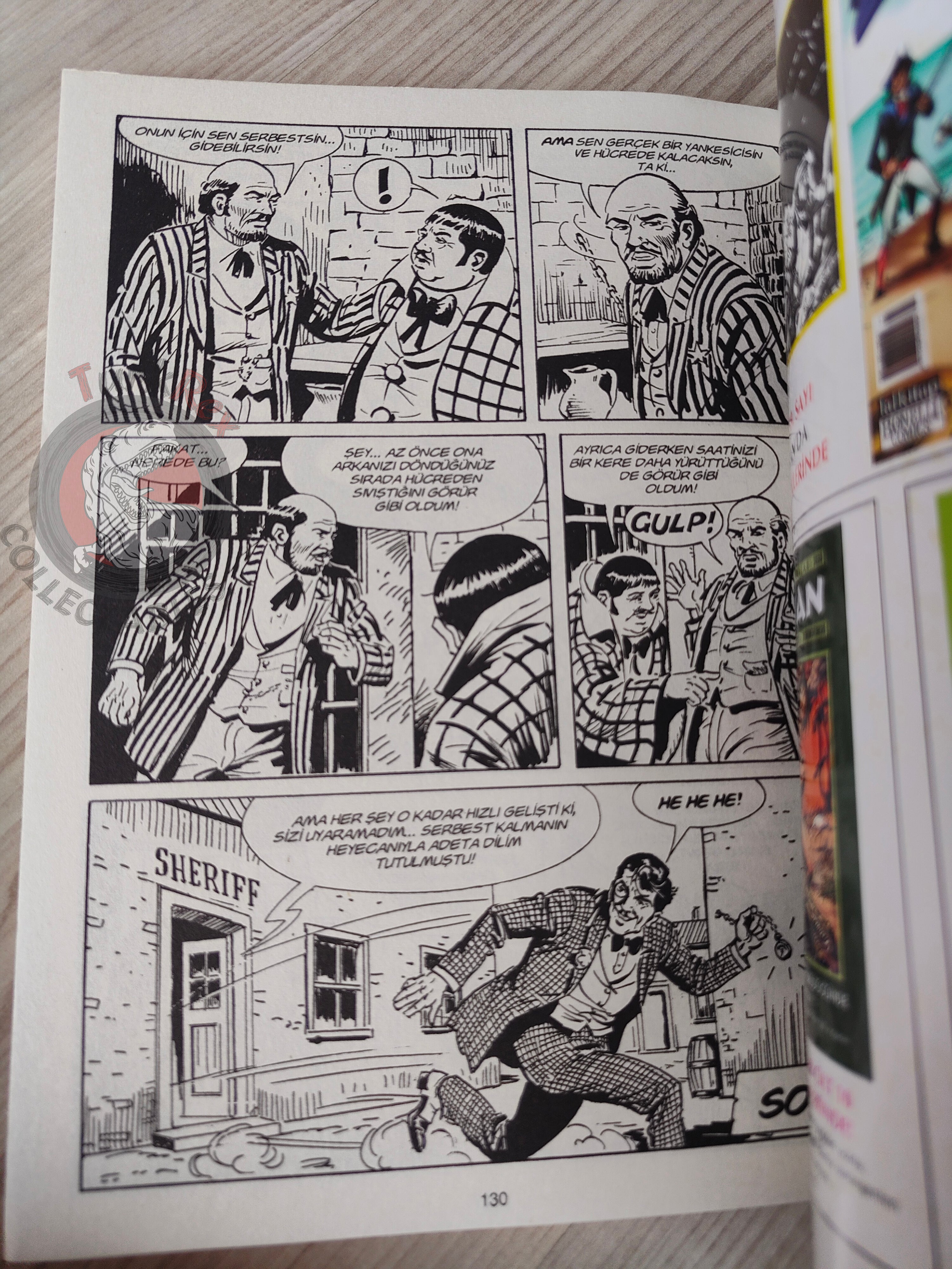 Zagor Cico #58 2007 Cico Rivoluzionario Turkish Comic Turkey #26