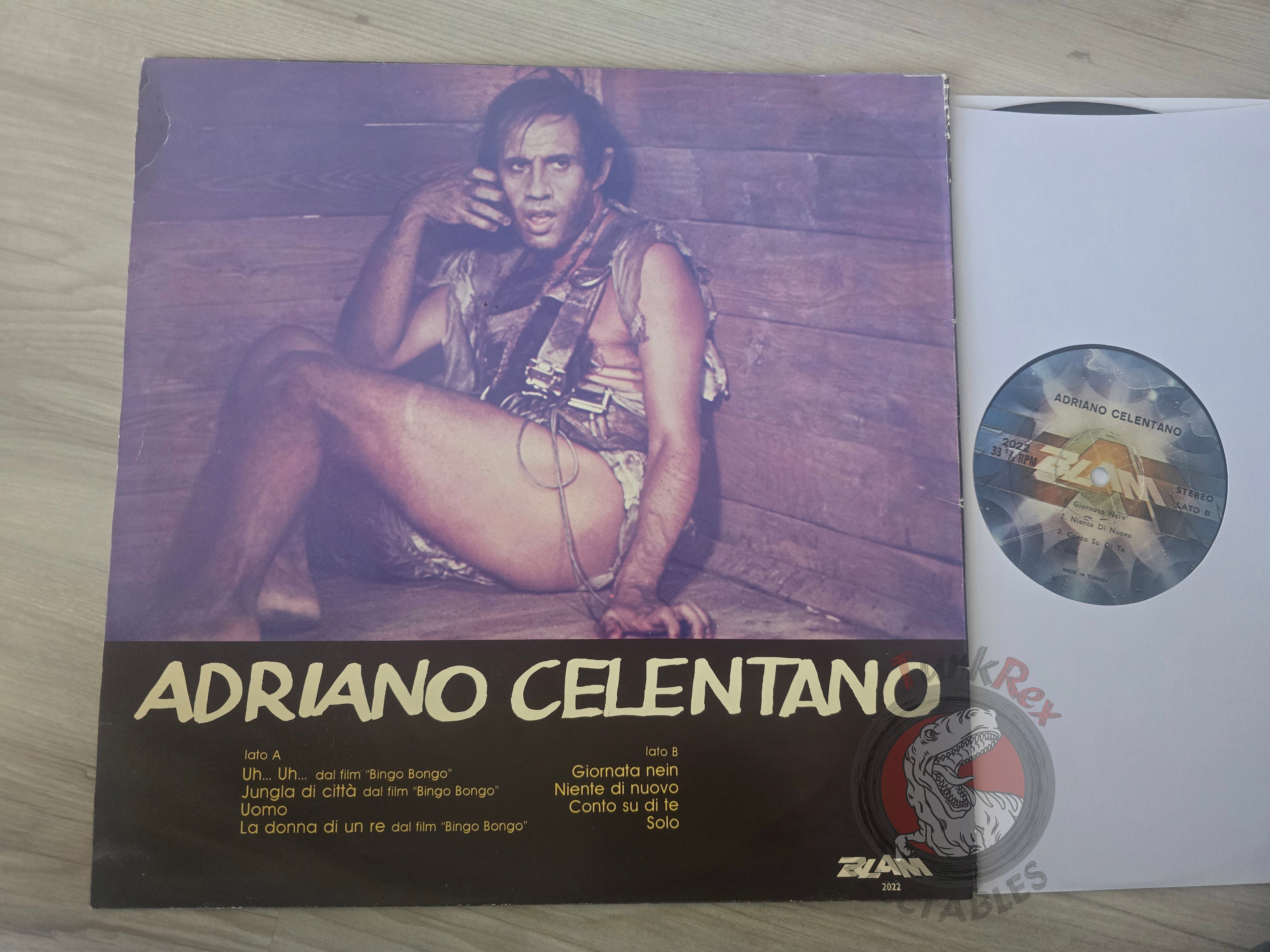 Adriano Celentano – Uh…Uh…  Turkish Pressing Vinyl Turkey Edition