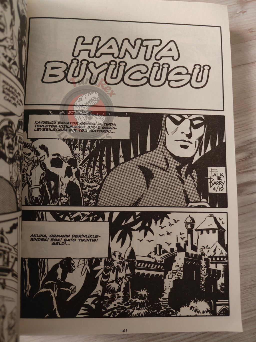 The Phantom Vol #1 2011 Luaga’s Undercover Tour Turkish Comic Turkey
