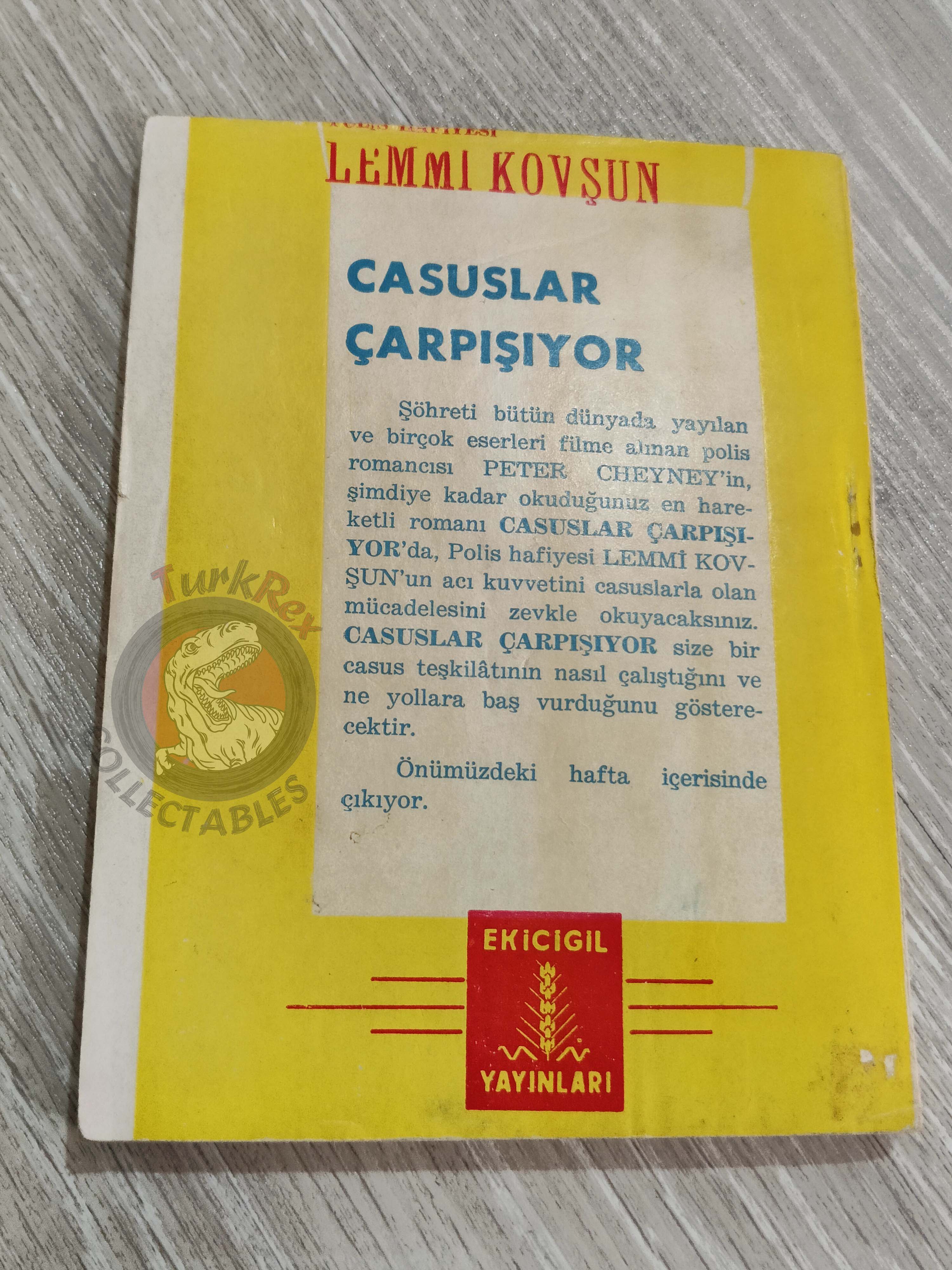 Brett Halliday – Bodies Are Where You Find Them 1955 Turkish Book Turkey