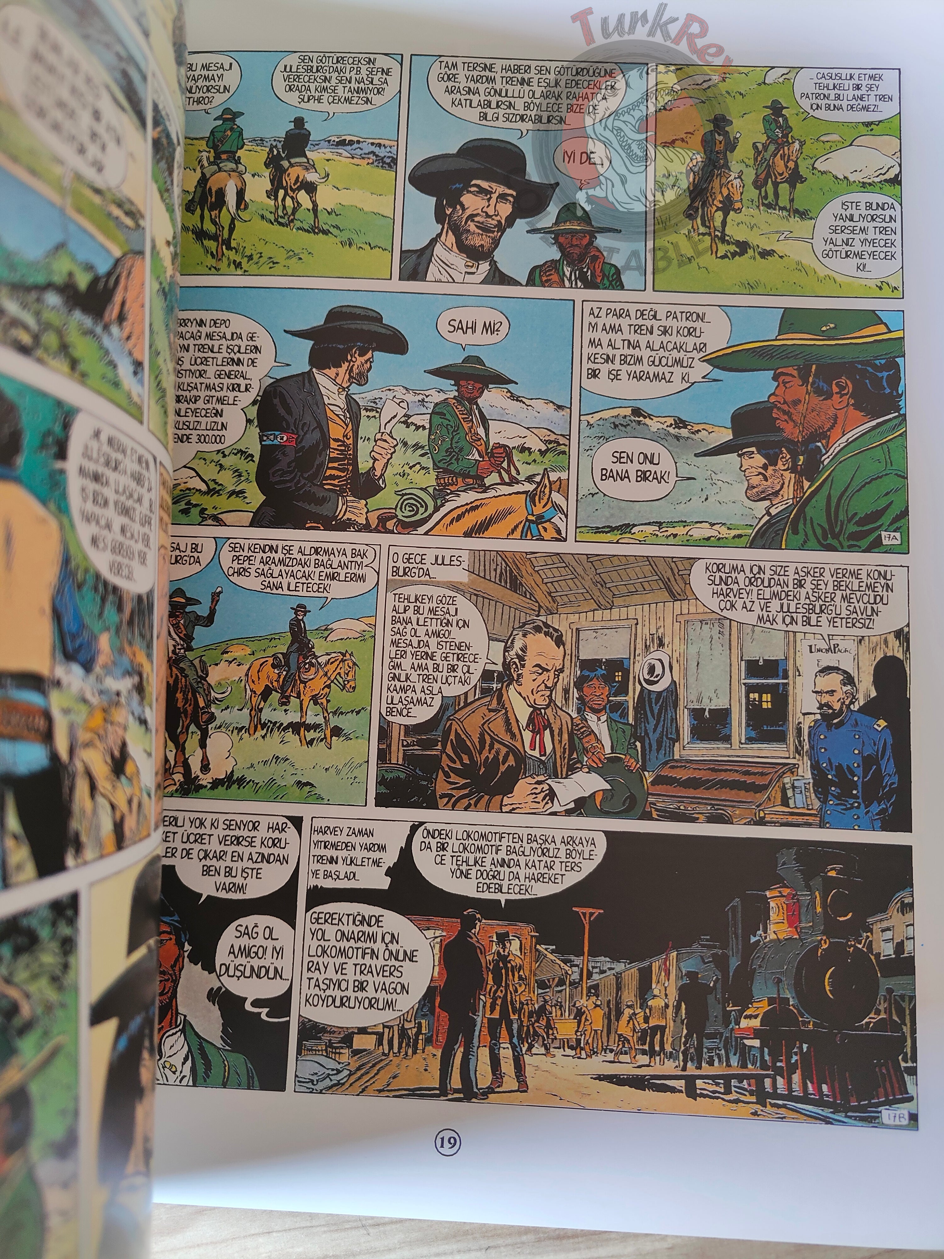 Blueberry #8 – Steel Fingers 2004 1st Edition Turkish Comic Turkey