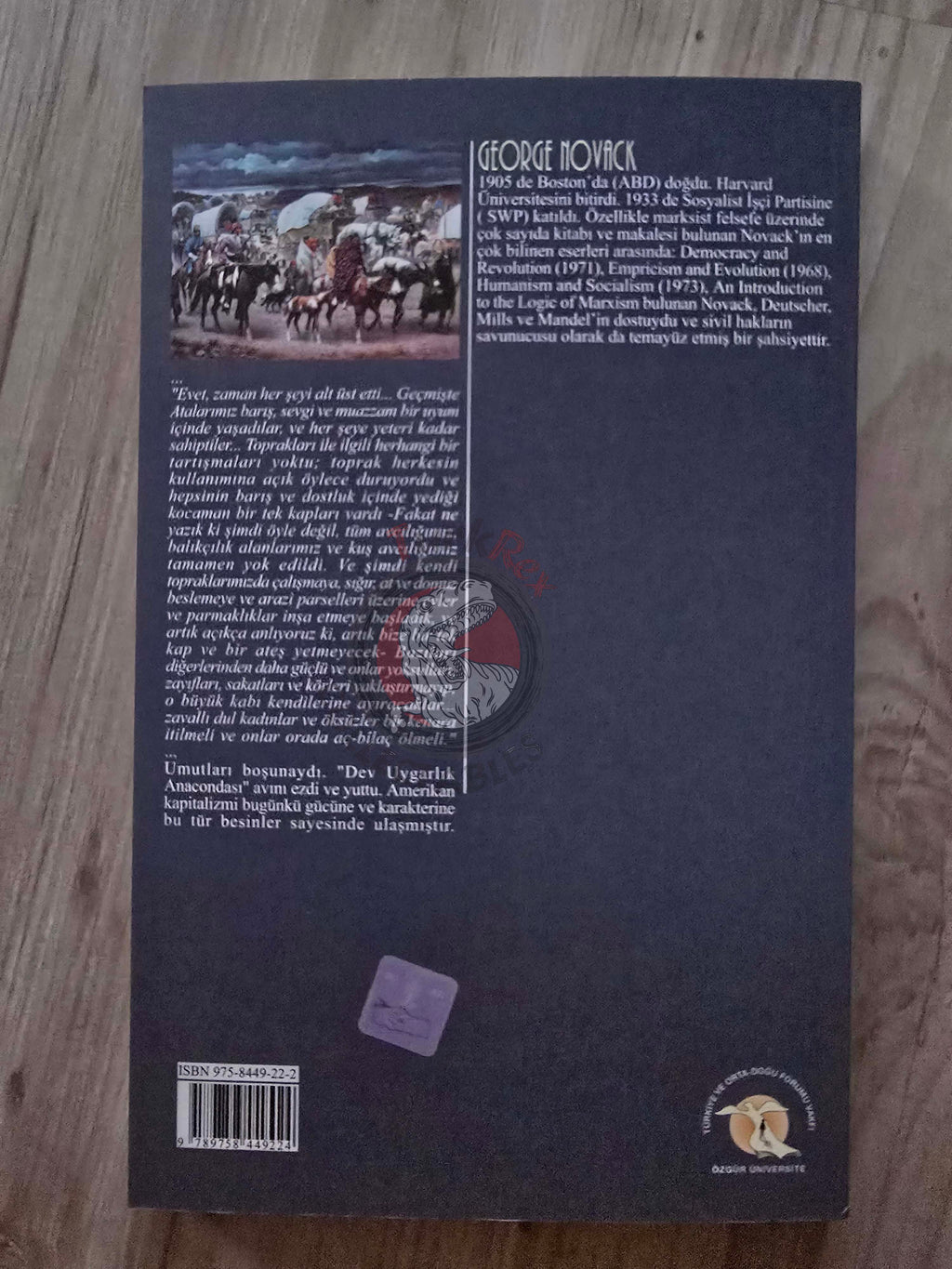 George Novack – Genocide Against the Indians 2003 Turkish Book Turkey
