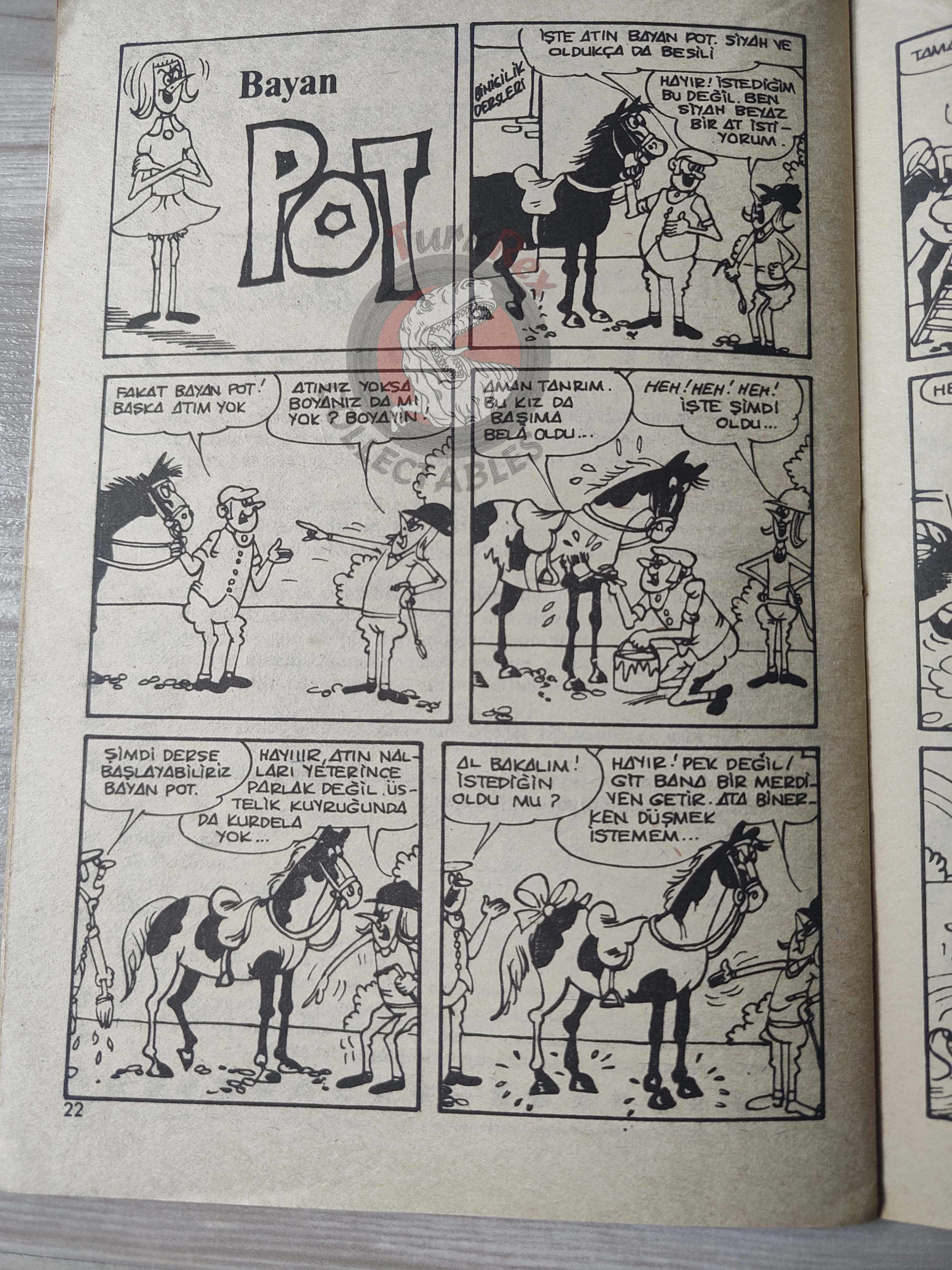Superman #8 1980 Turkish Comic Turkey #331 Superboy #232 Fuss Pot Norman Mansbridge