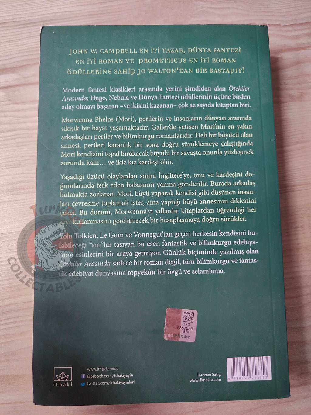 Jo Walton – Among Others 2013 Turkish Book Turkey