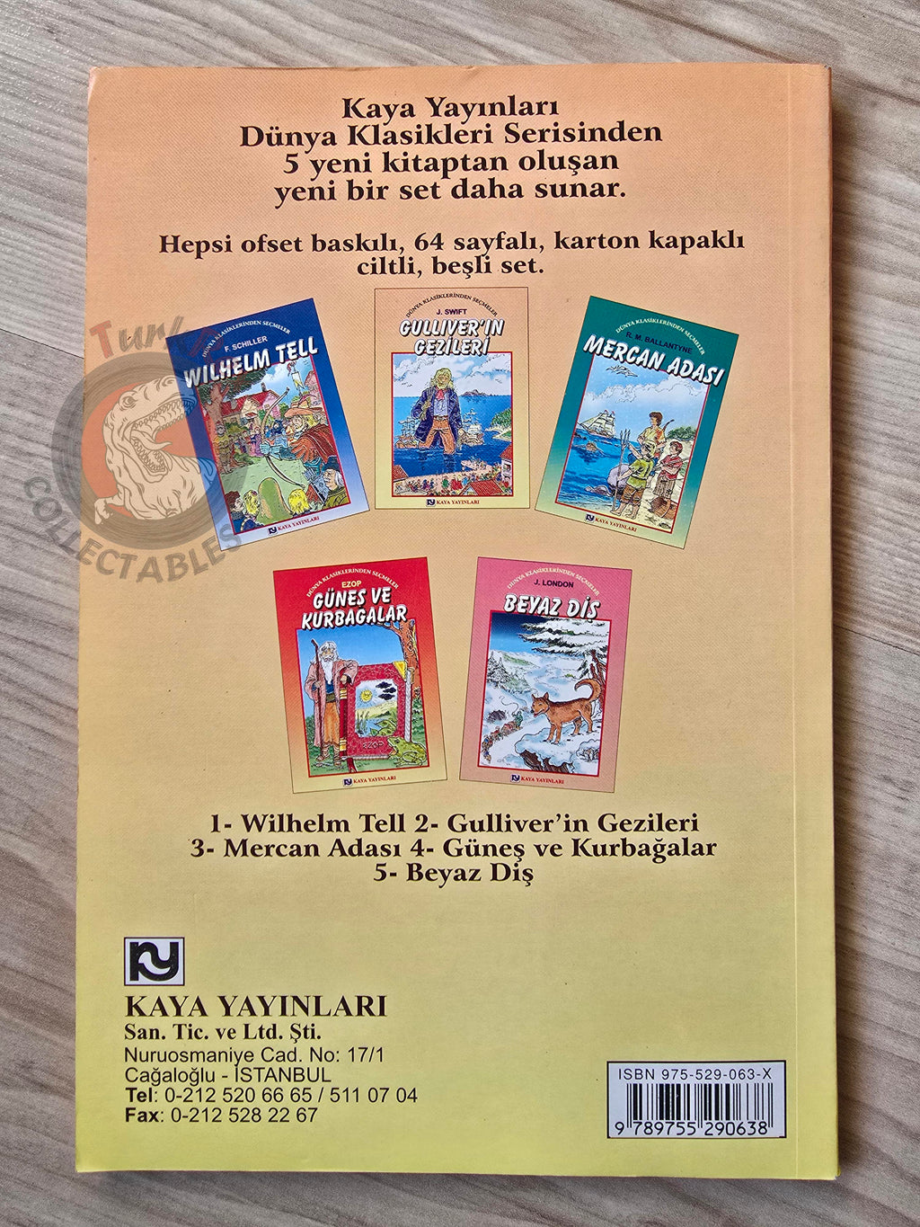 Jonathan Swift – Gulliver's Travels 2001 Turkish Book Turkey