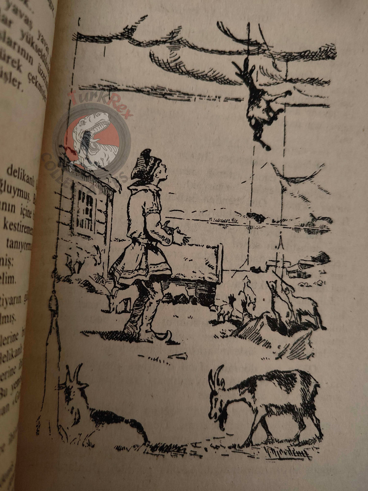 Fairy Tales around the World 1972 Turkish Book Turkey Illustrated