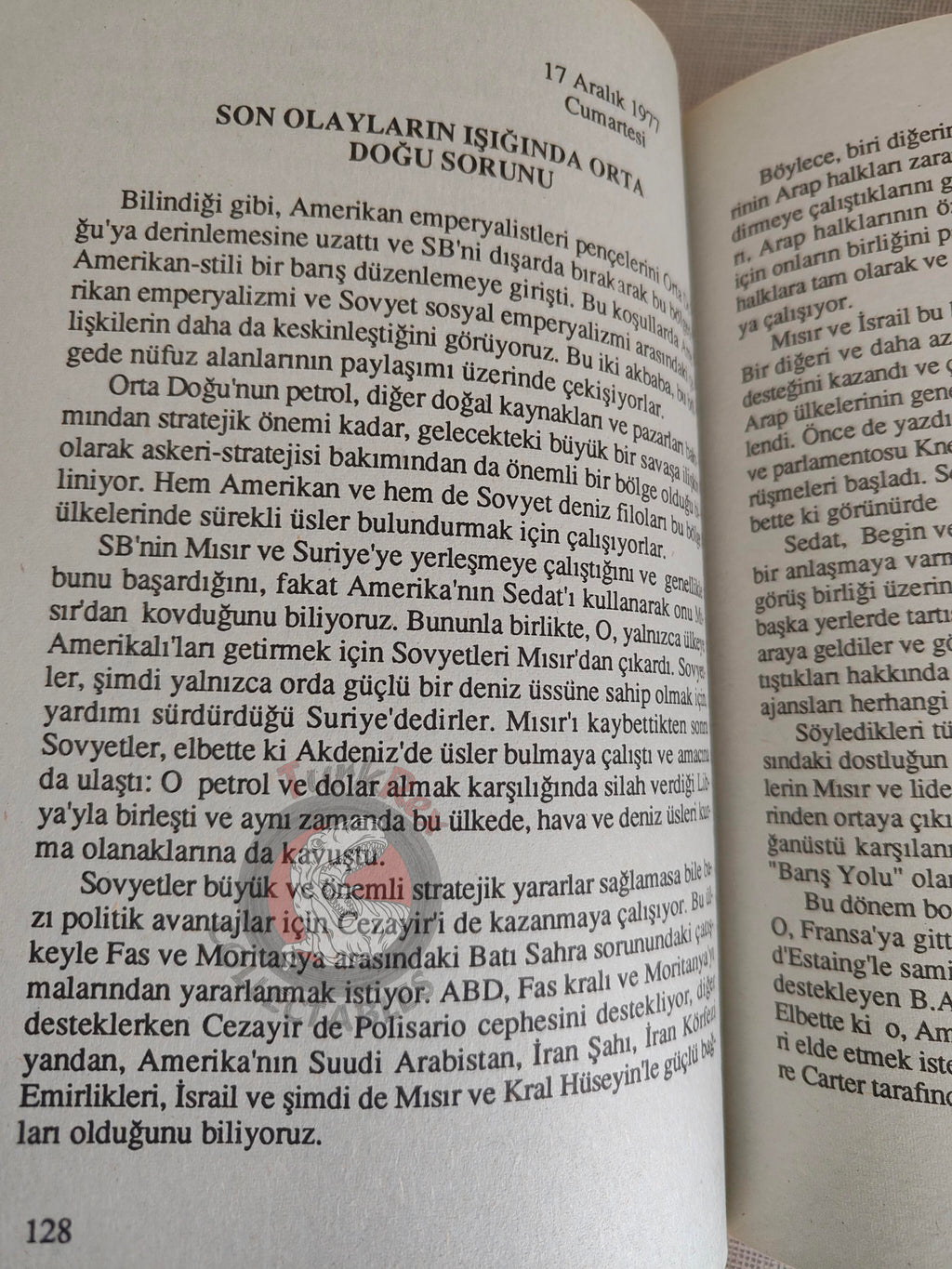 Enver Hoxha – Reflections on the Middle East 1990 1st Turkish Book Turkey Albania