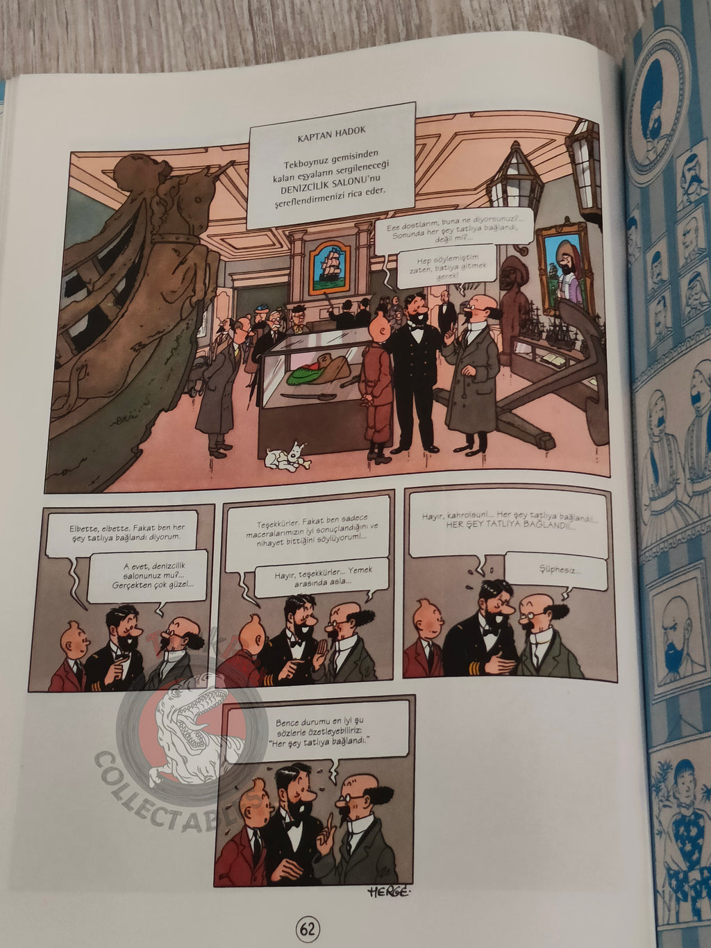 Tintin – Red Rackham's Treasure 1995 Turkish Edition Comic Turkey 1st YKY