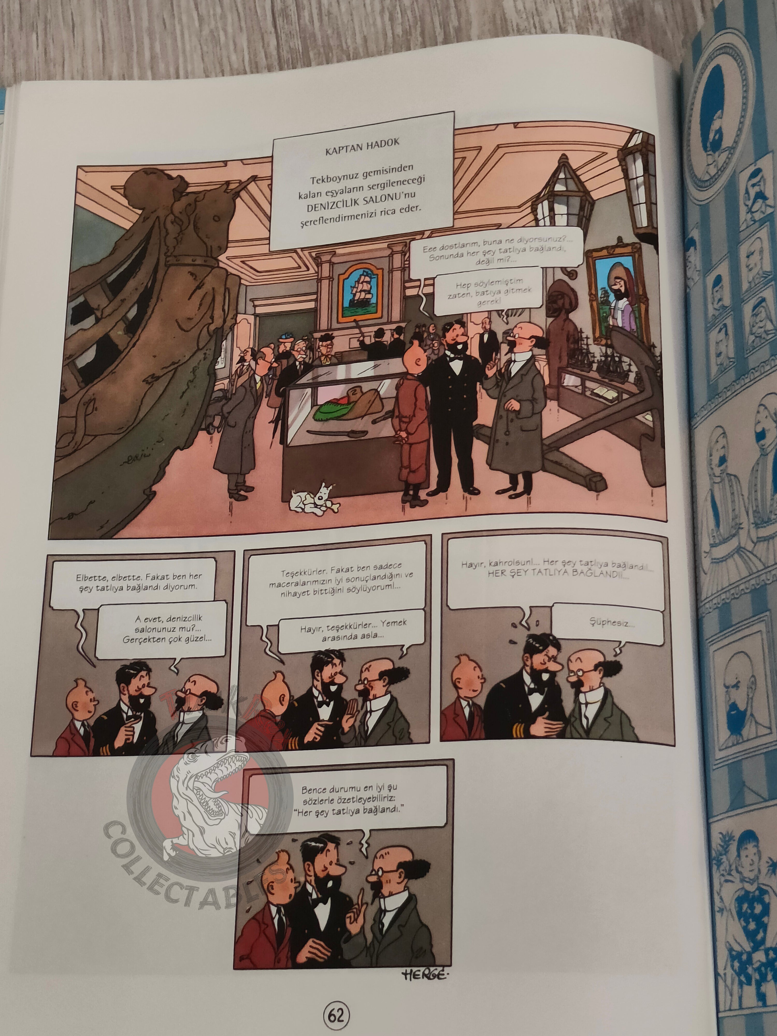 Tintin – Red Rackham's Treasure 1995 Turkish Edition Comic Turkey 1st YKY