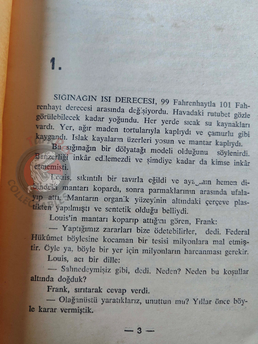 Philip K. Dick – The World Jones Made 1971 1st Turkish Book Turkey