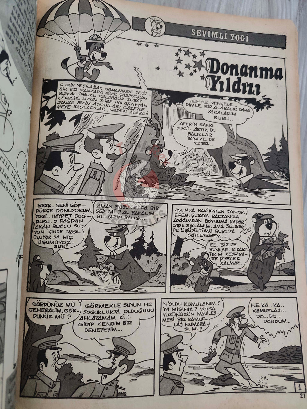 Bonanza – Volume 1 70s Turkish Comic Turkey Huckleberry Hound