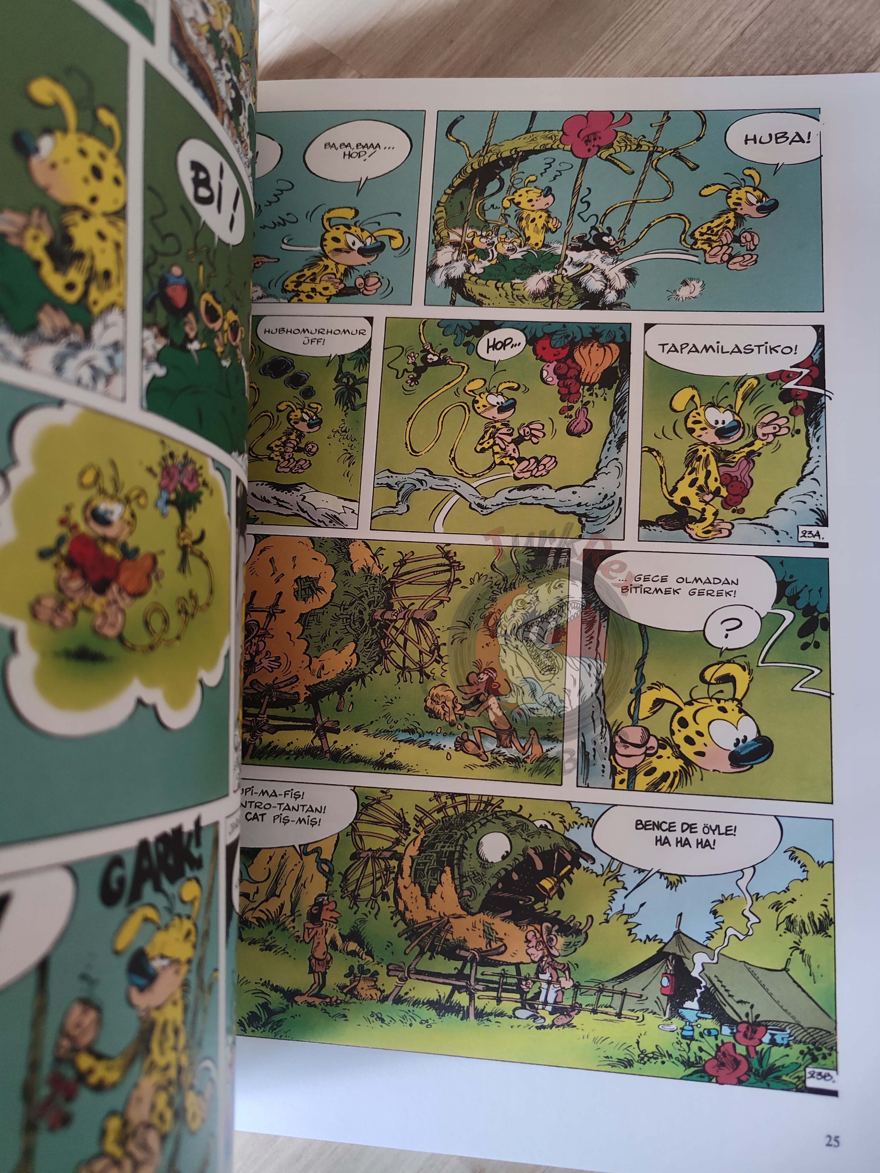 Marsupilami #1 La queue du Marsupilami Turkish Comic Turkey