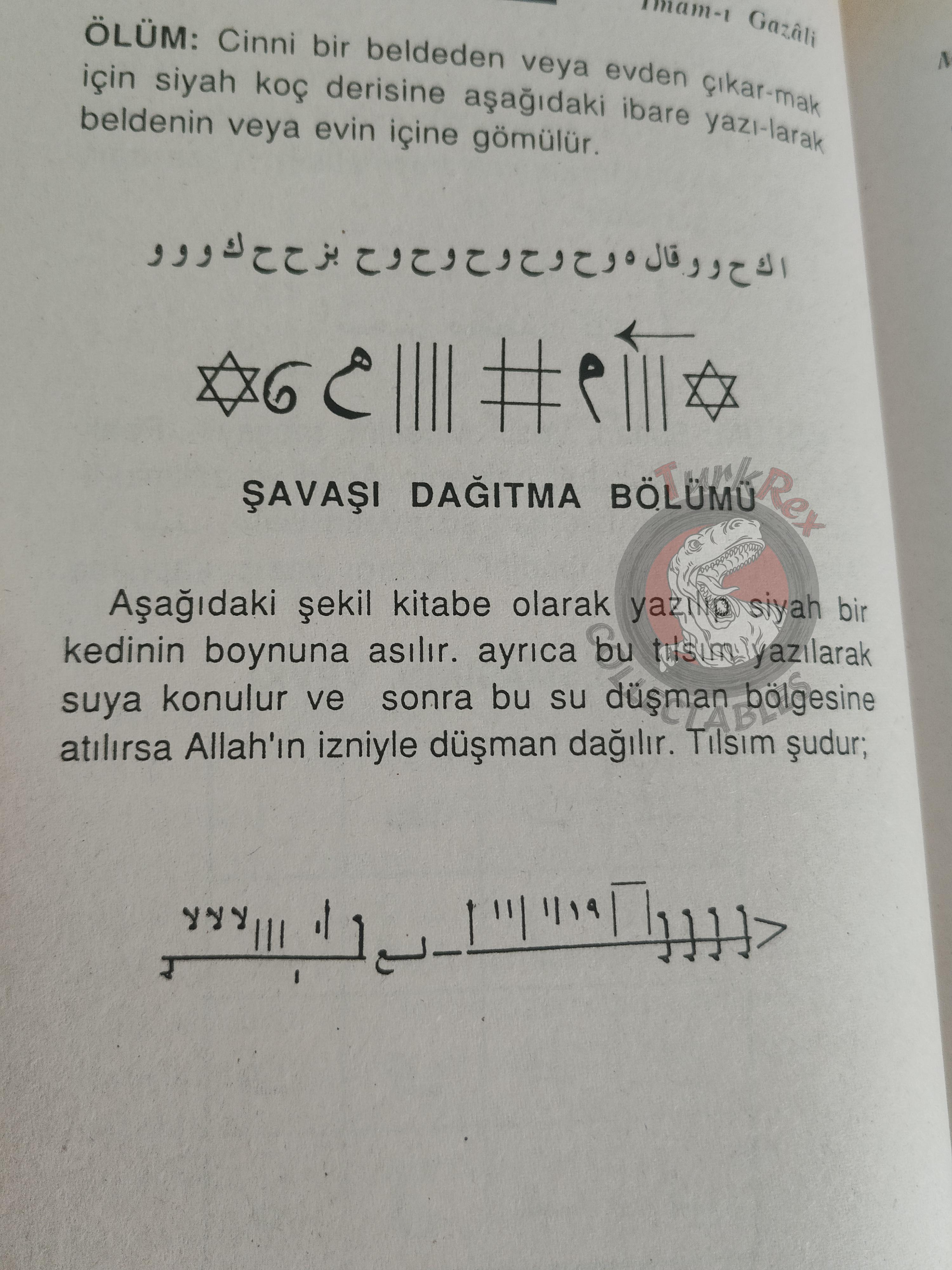 Imam al-Ghazali – Al-Awafaq Islamic Occult Havass Vefq Spells Charm Book Islam Talisman