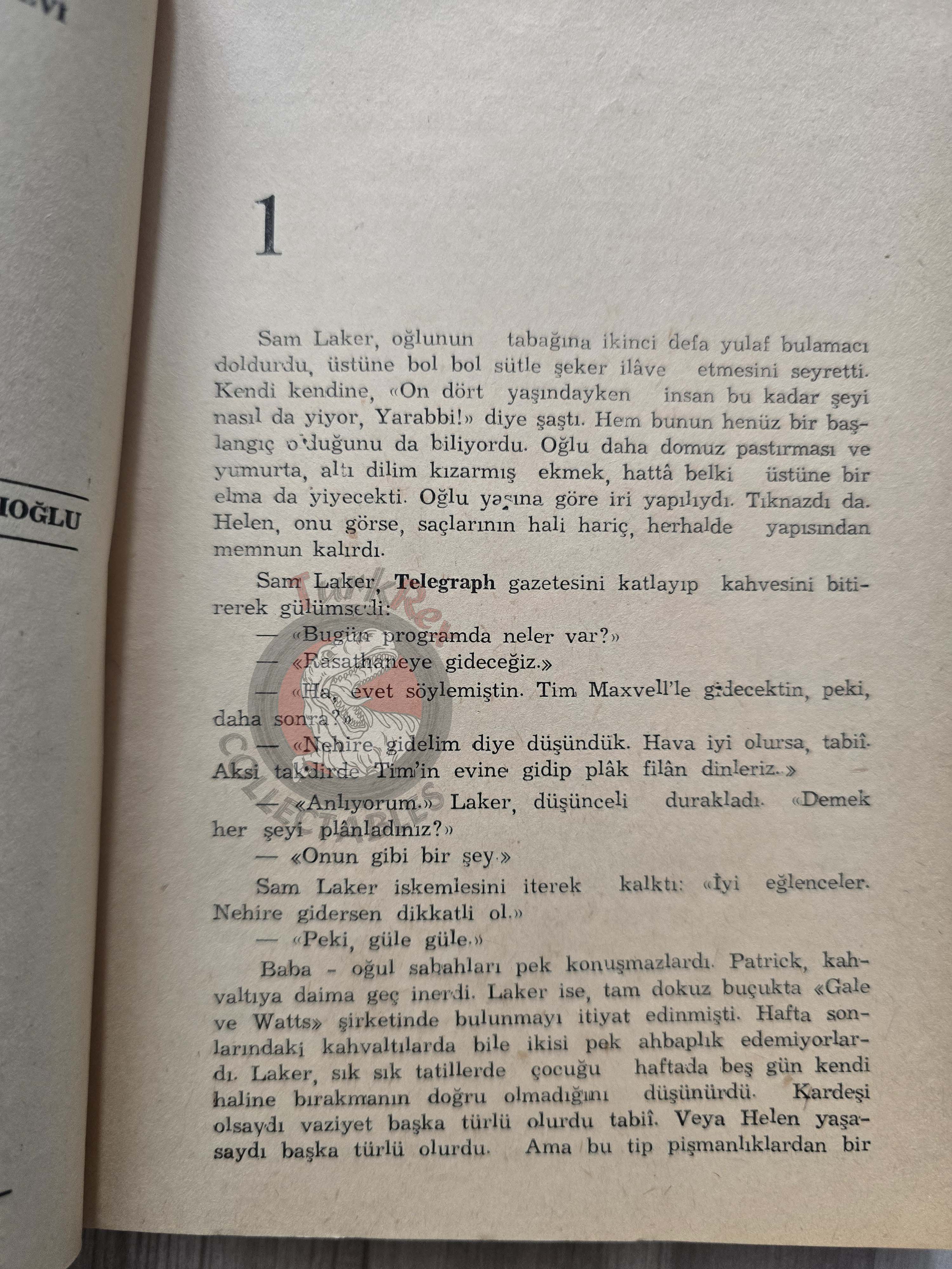 Francis Clifford – The Naked Runner 1966 1st Turkish Book Turkey