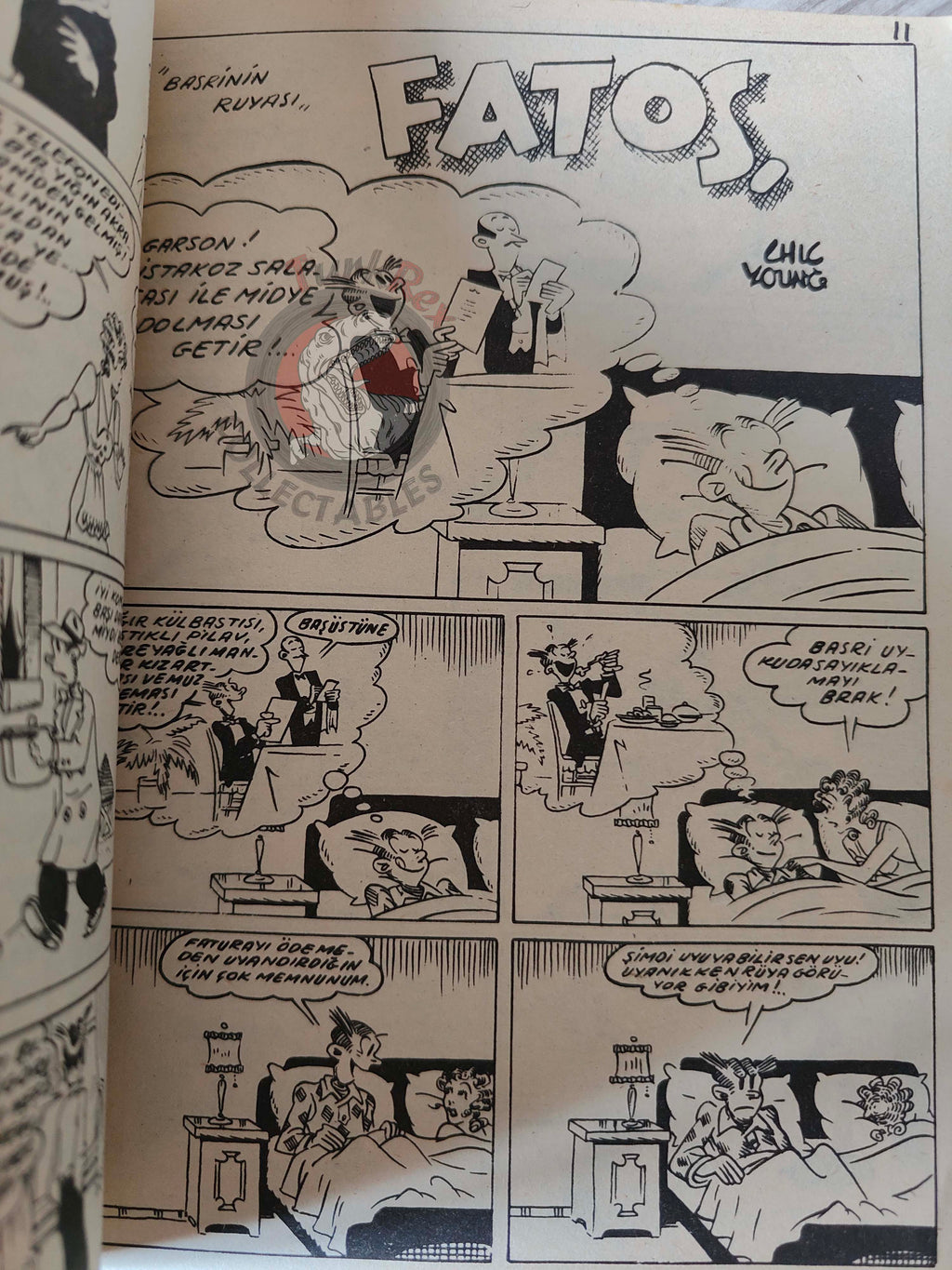 Blondie Vol #11 Chic Young 1982 Turkish Comic Turkey Fatoş