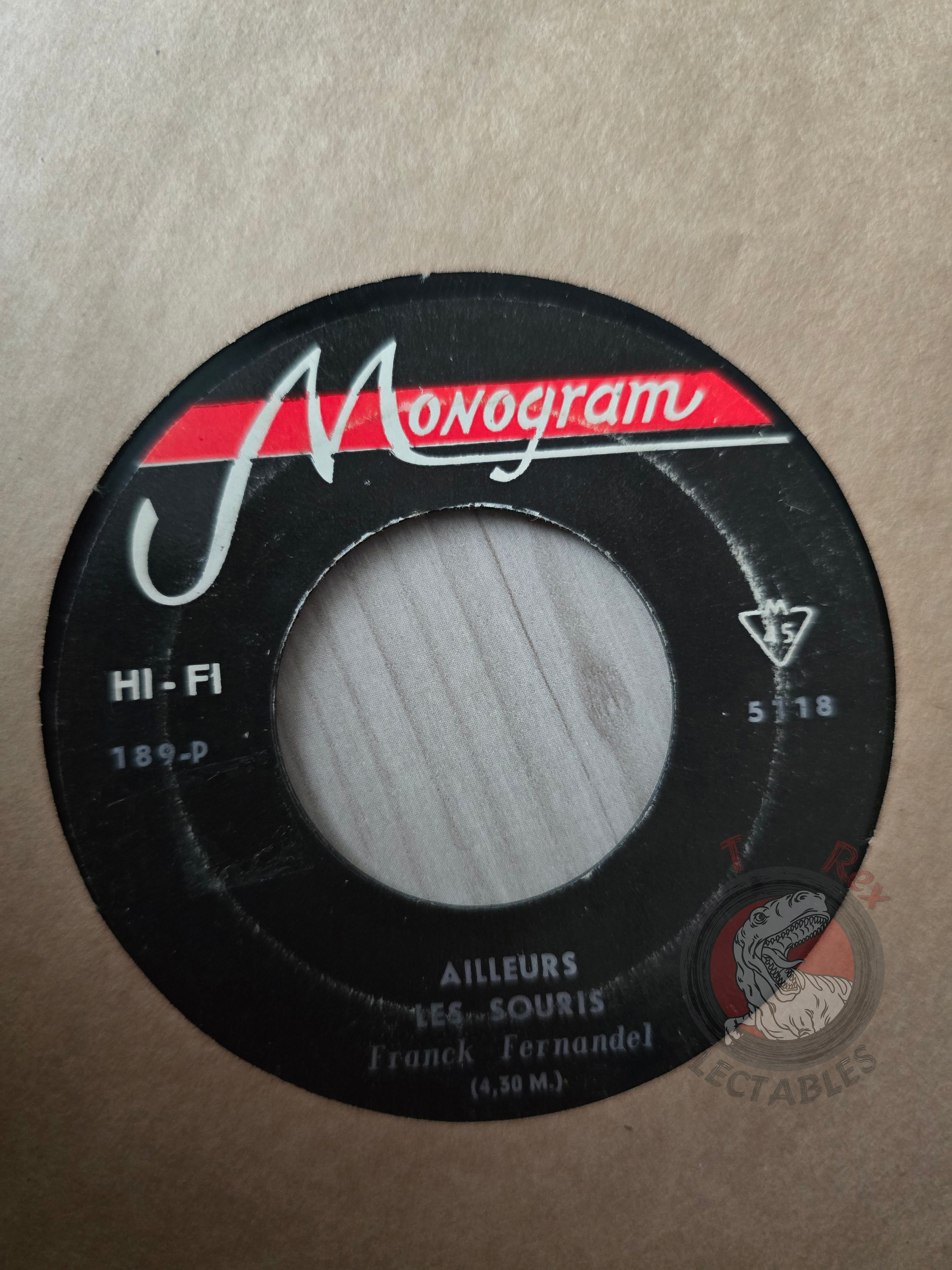 Sylvie Vartan / Miranda Martino / Franck Fernandel 7" Iran Pressing Vinyl Iranian Edition