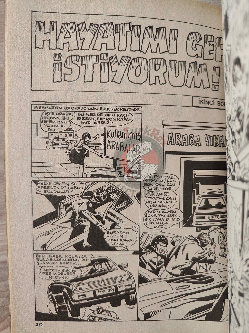 Superman #46 1986 Turkish Comic Turkey The Family #203 #204 #205 Action Comics #561