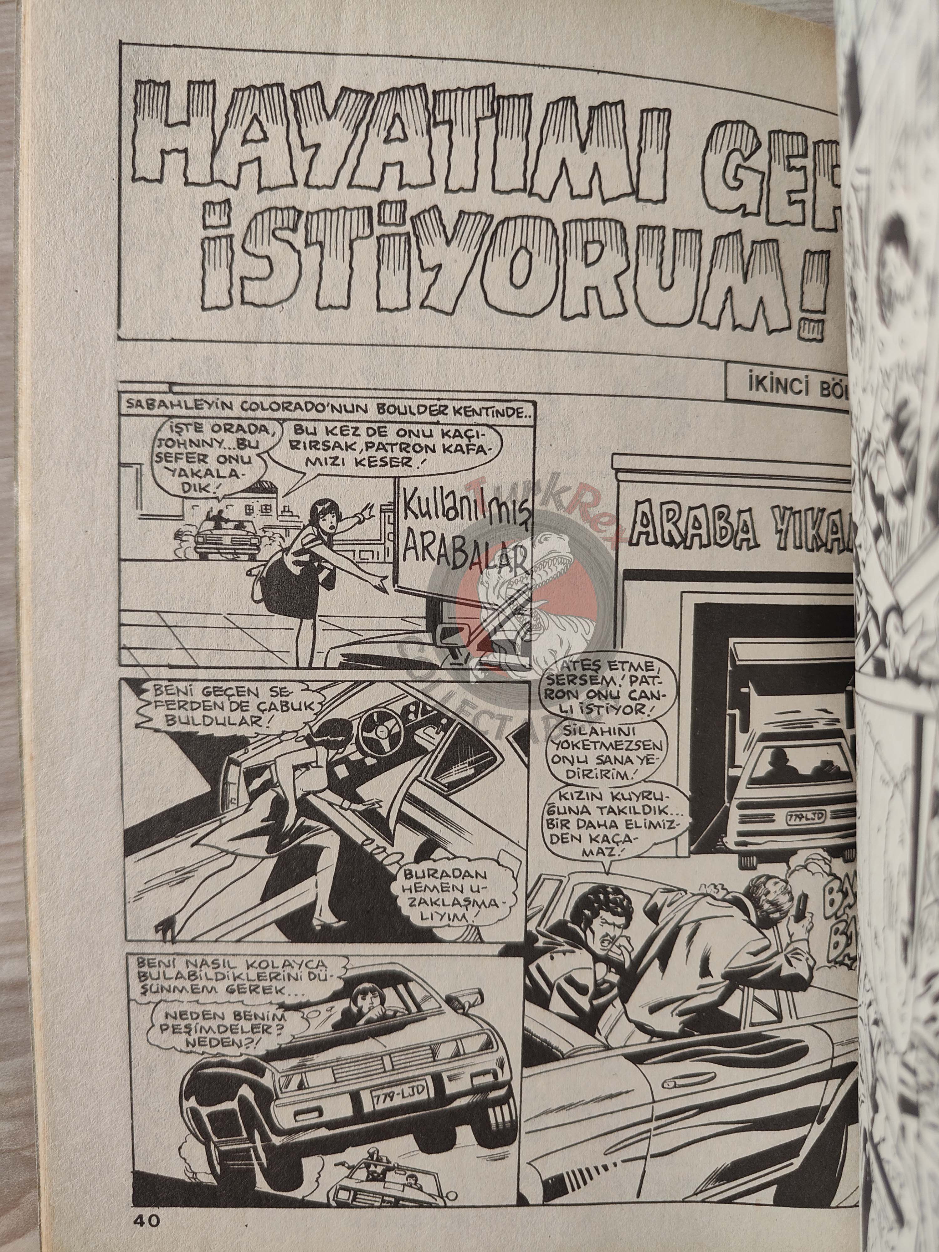 Superman #46 1986 Turkish Comic Turkey The Family #203 #204 #205 Action Comics #561