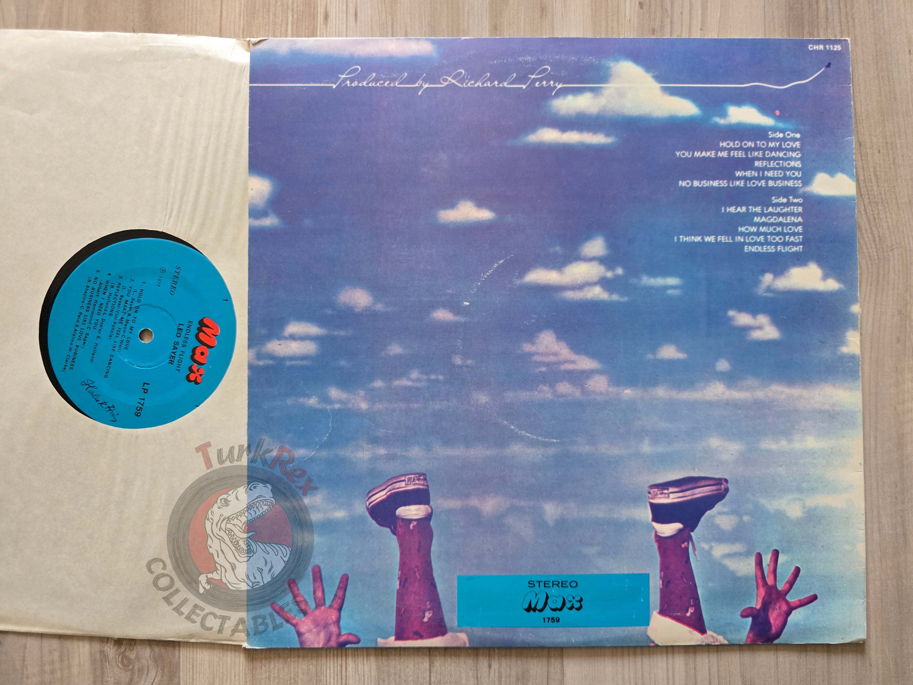 Leo Sayer – Endless Flight Turkish Pressing Vinyl Turkey Edition
