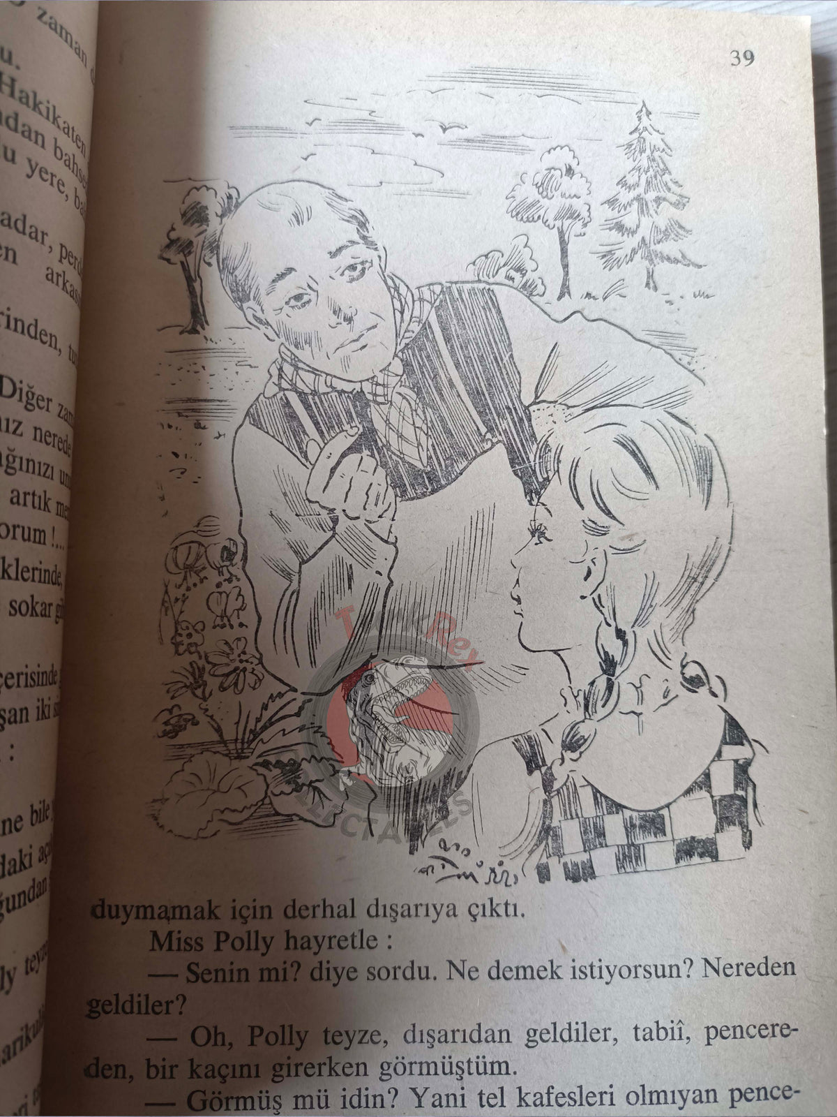 Eleanor H. Porter – Pollyanna 1967 Turkish Book Turkey Illustrated