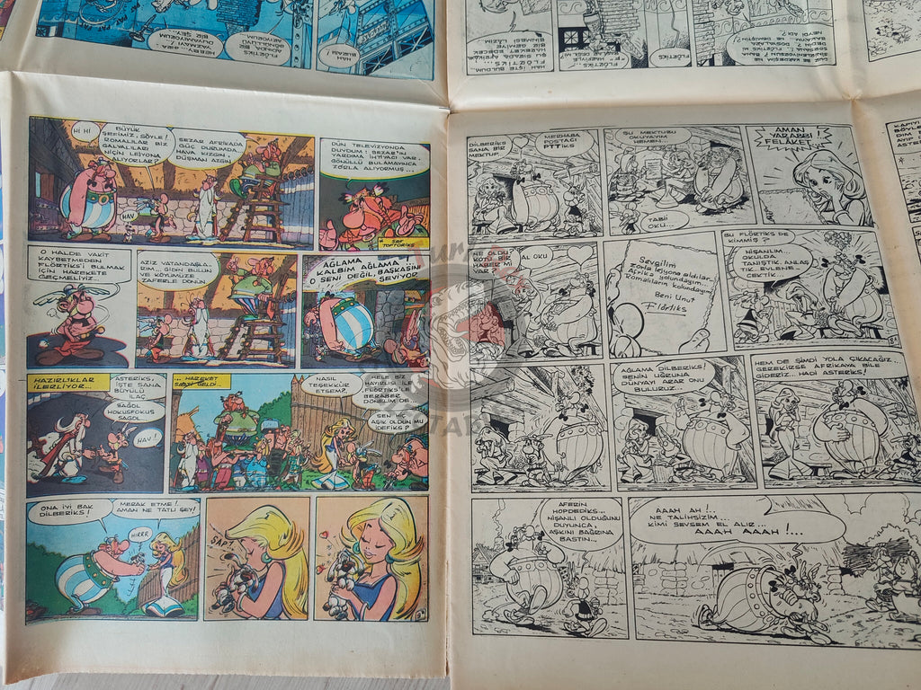 Asterix – Asterix the Legionary 80s Turkish Edition Comic Turkey 2