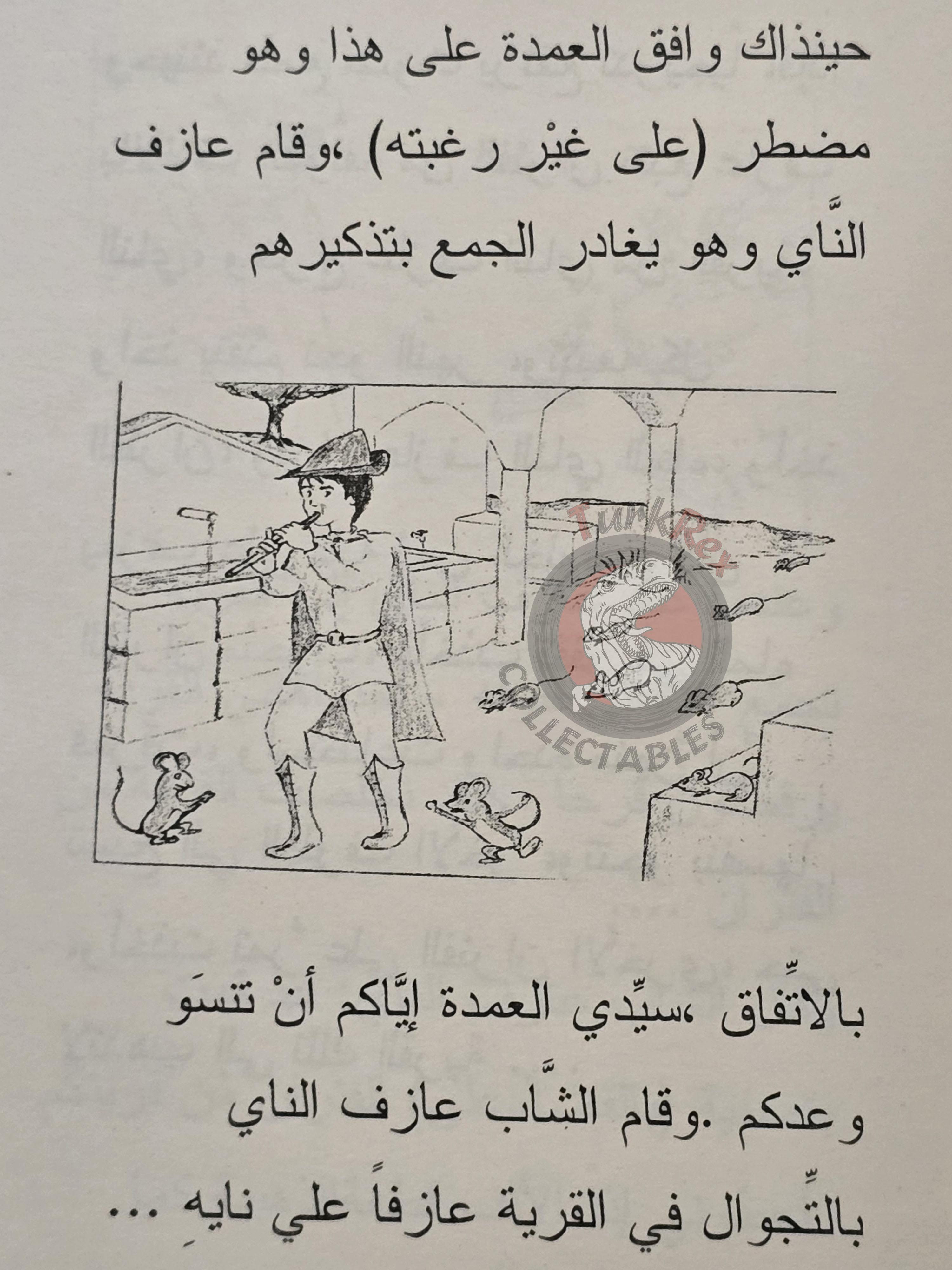 Grimm Brothers – Pied Piper of Hamelin 2006 Arabic Book Turkey Illustrated