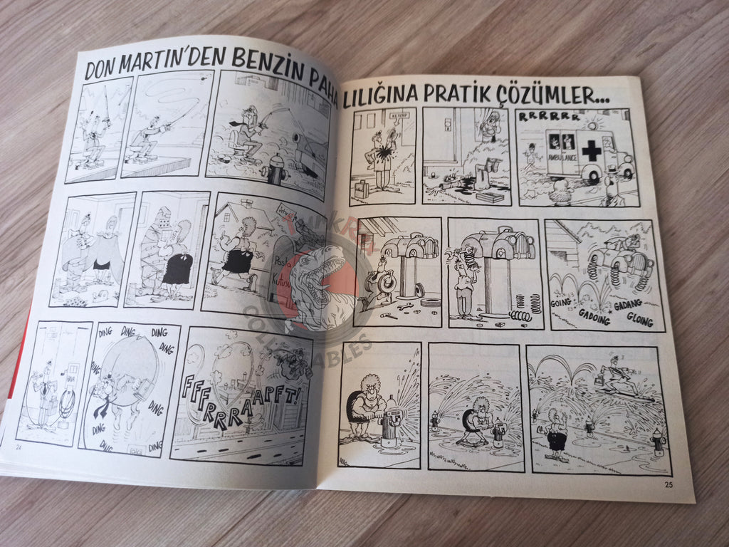 Mad Magazine #3 2000 Turkish Comic Turkey  Sergio Aragonés Don Martin