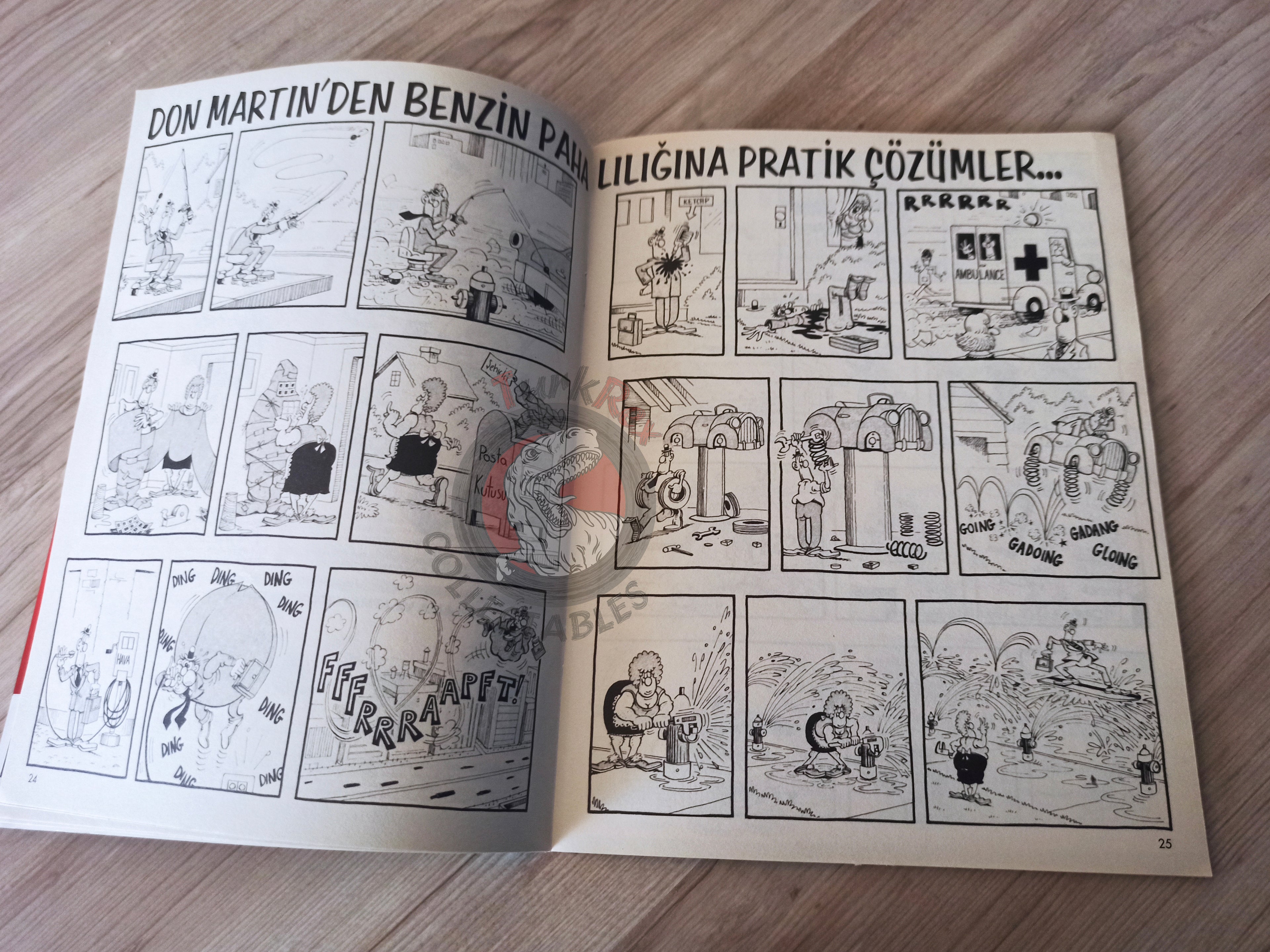 Mad Magazine #3 2000 Turkish Comic Turkey  Sergio Aragonés Don Martin