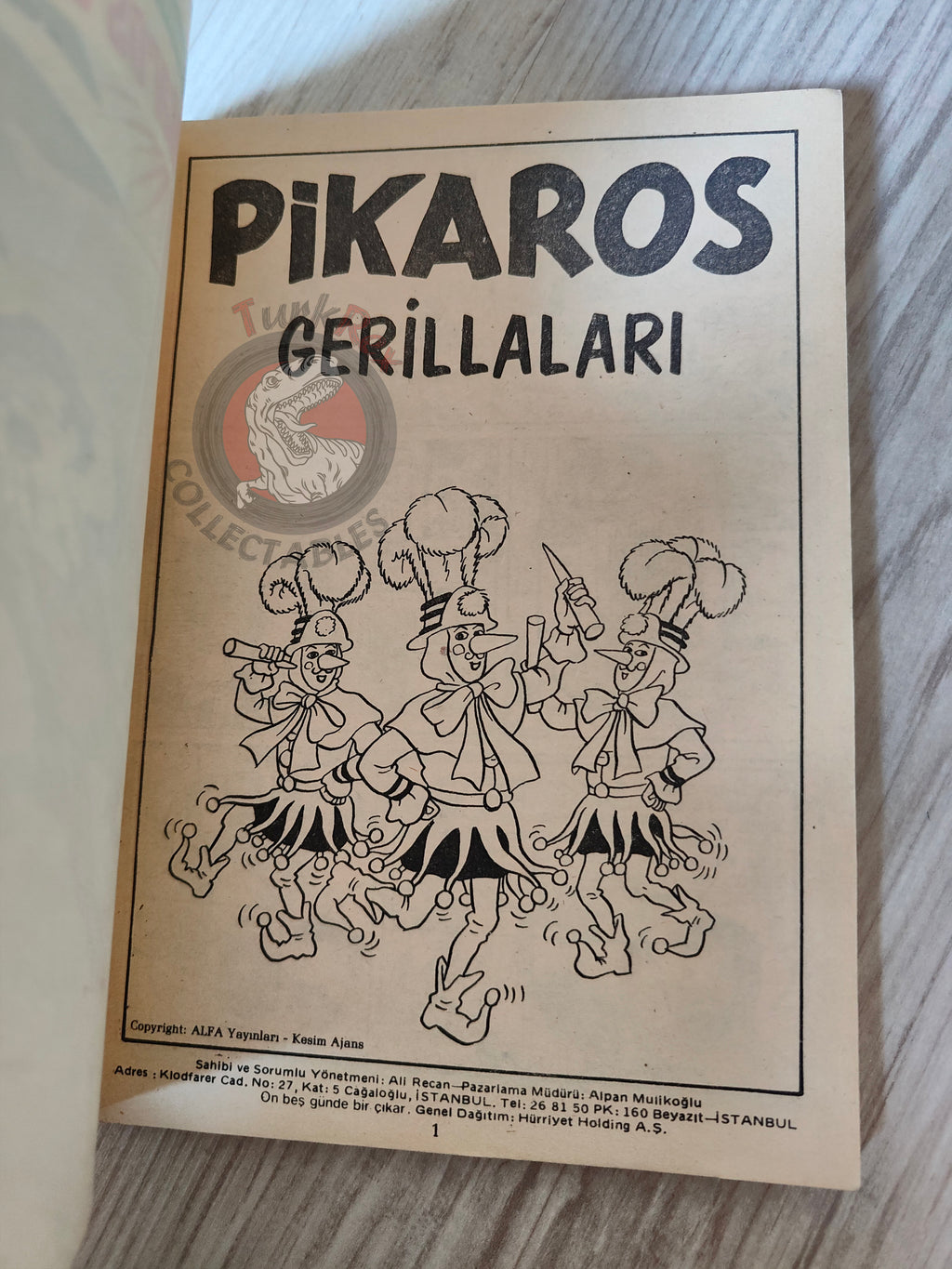 Tintin – Tintin and the Picaros early 1980s Turkish Edition Comic Turkey 1
