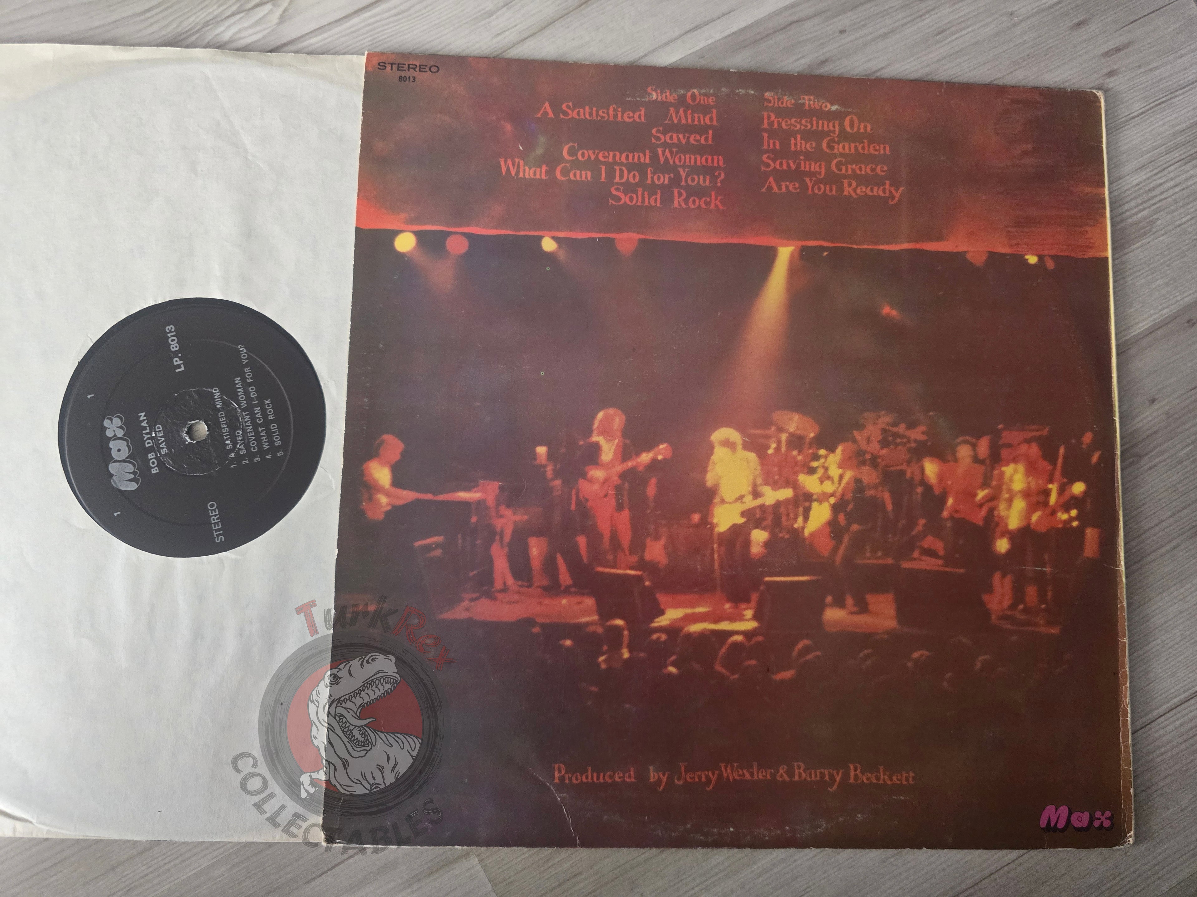 Bob Dylan – Saved Turkish Pressing Vinyl Turkey Edition