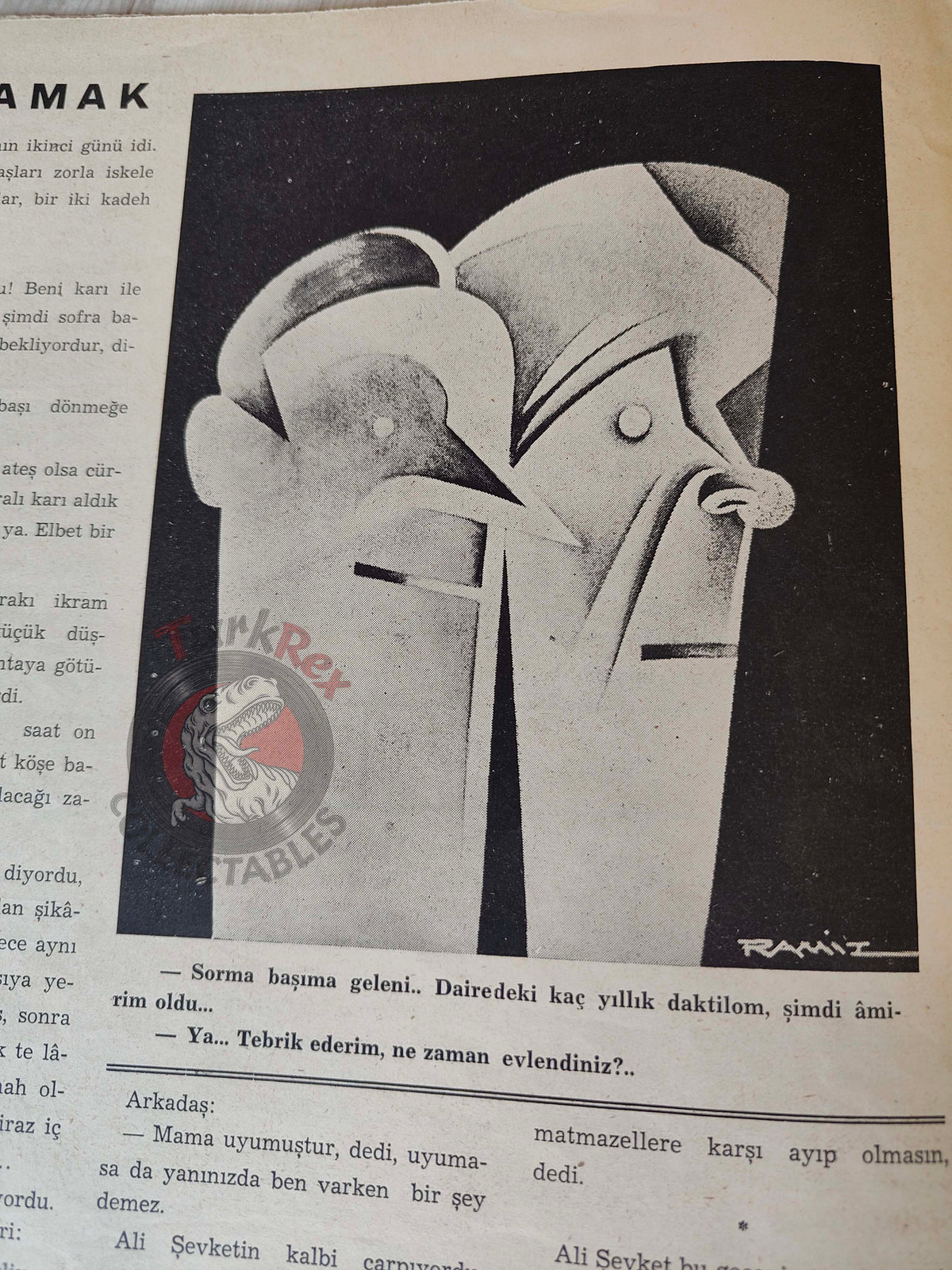Akbaba 1936 Humor Magazine Turkish Turkey Modern Nero Mussolini Italy War WW2 era