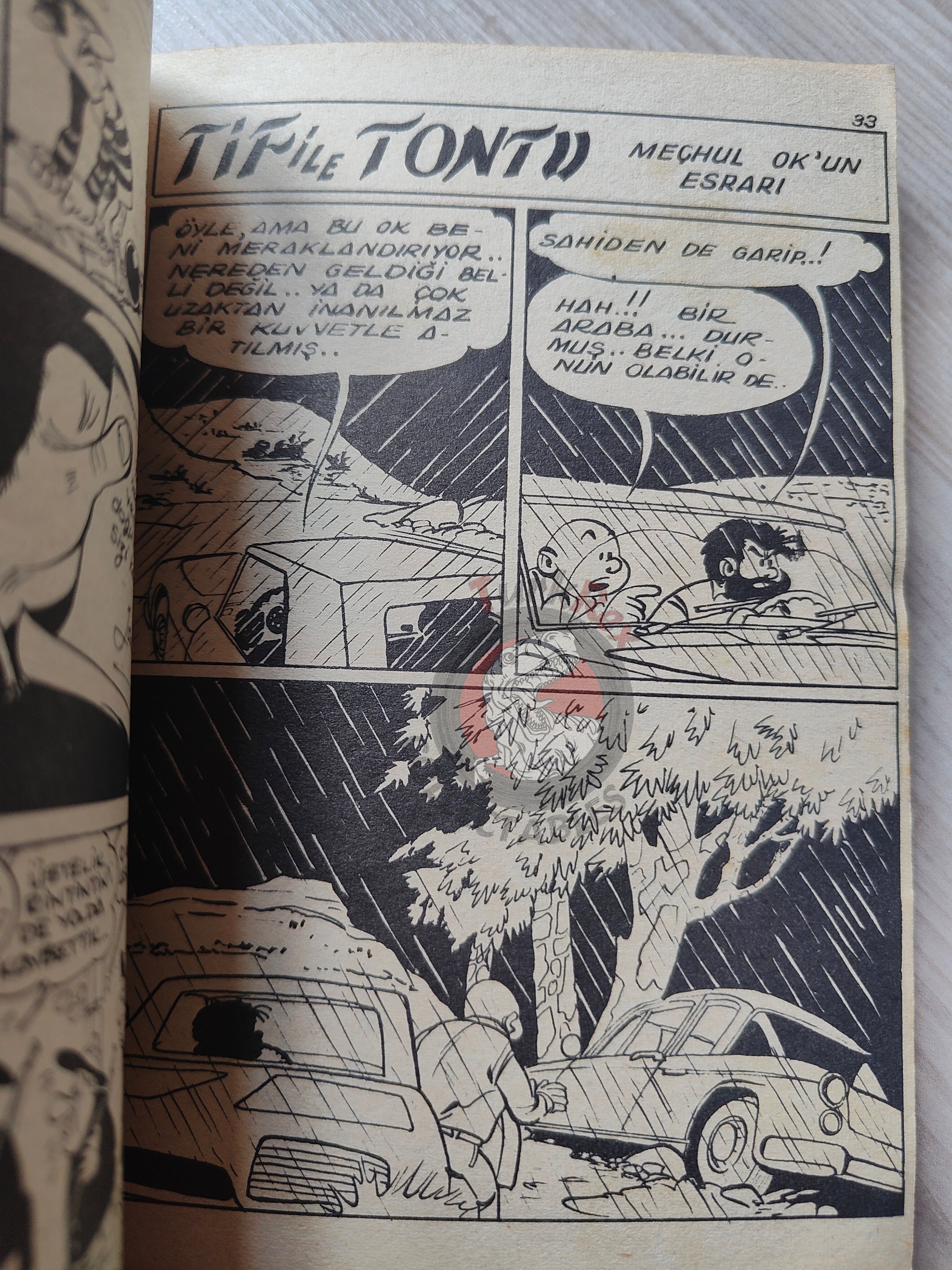 Lucky Luke #2 Dalton City 1972 Turkish Comic Turkey Tif Et Tondu