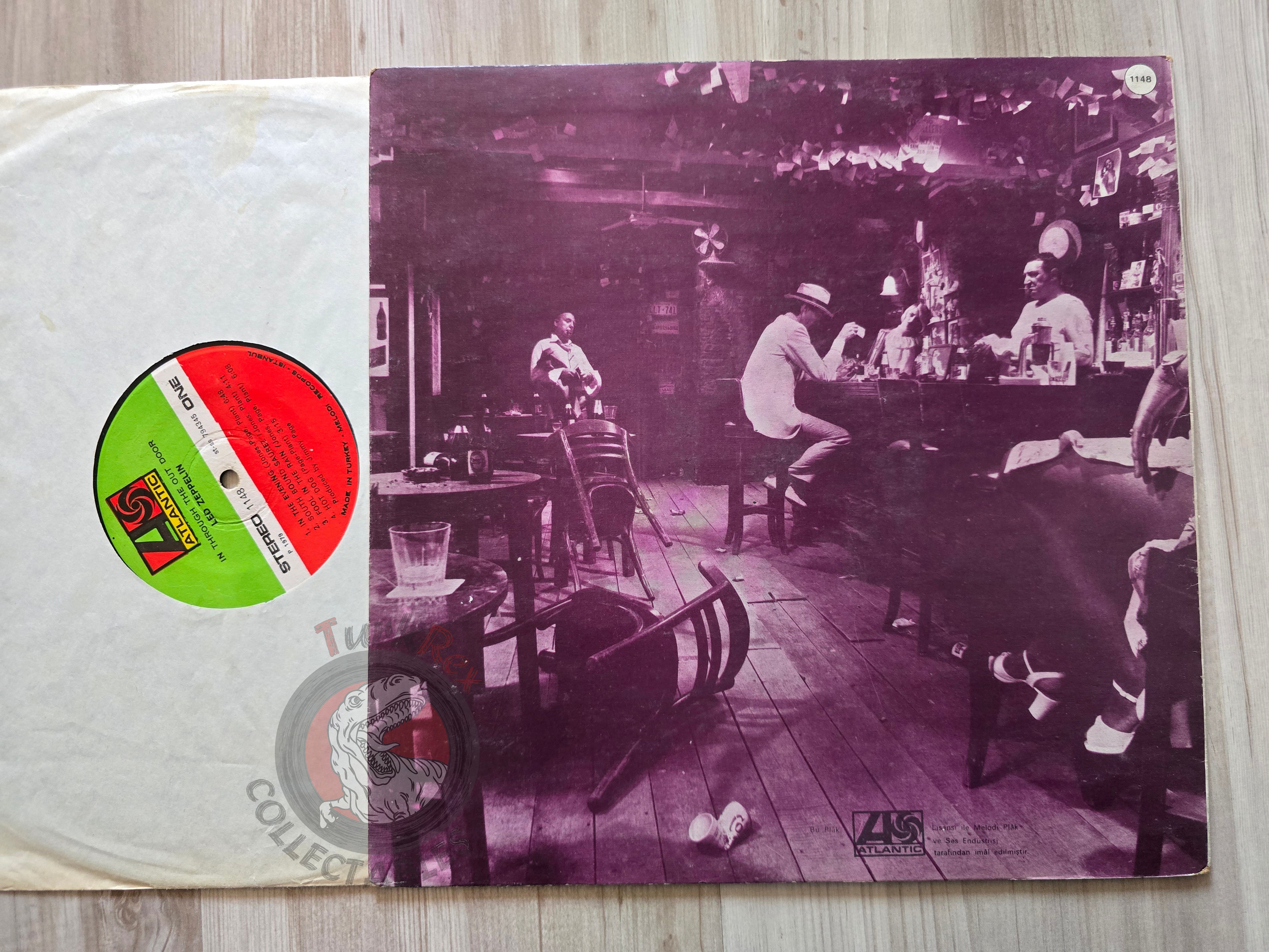 Led Zeppelin –  In Through The Out Door Turkish Pressing Vinyl Turkey Edition