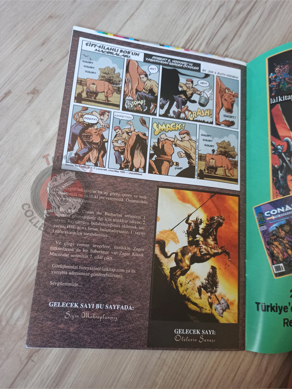 Conan the Legend #22 Turkish Comic Turkey Dark Horse Comics