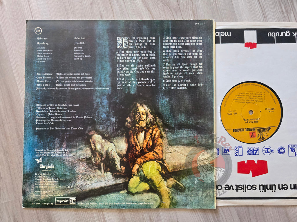 Jethro Tull – Aqualung Turkish Pressing Vinyl Turkey Edition